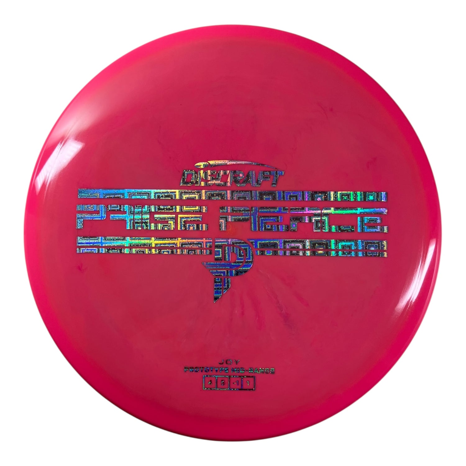 Discraft Joy | ESP | Pink/Squares 167g (Paige Pierce Prototype) Disc Golf