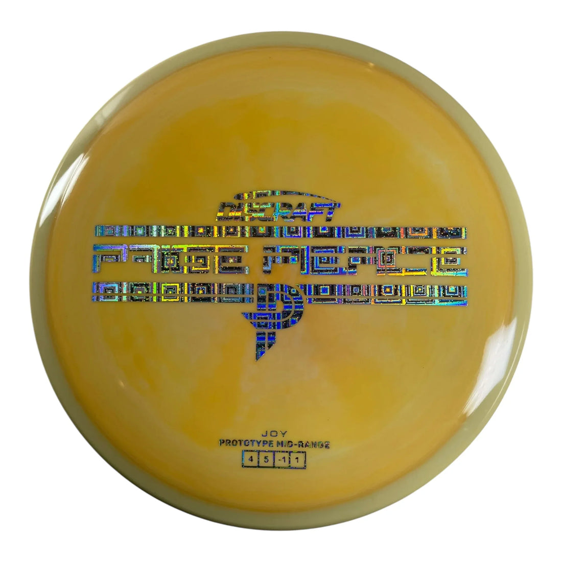Discraft Joy | ESP | Yellow/Holo 170g (Paige Pierce Prototype) Disc Golf