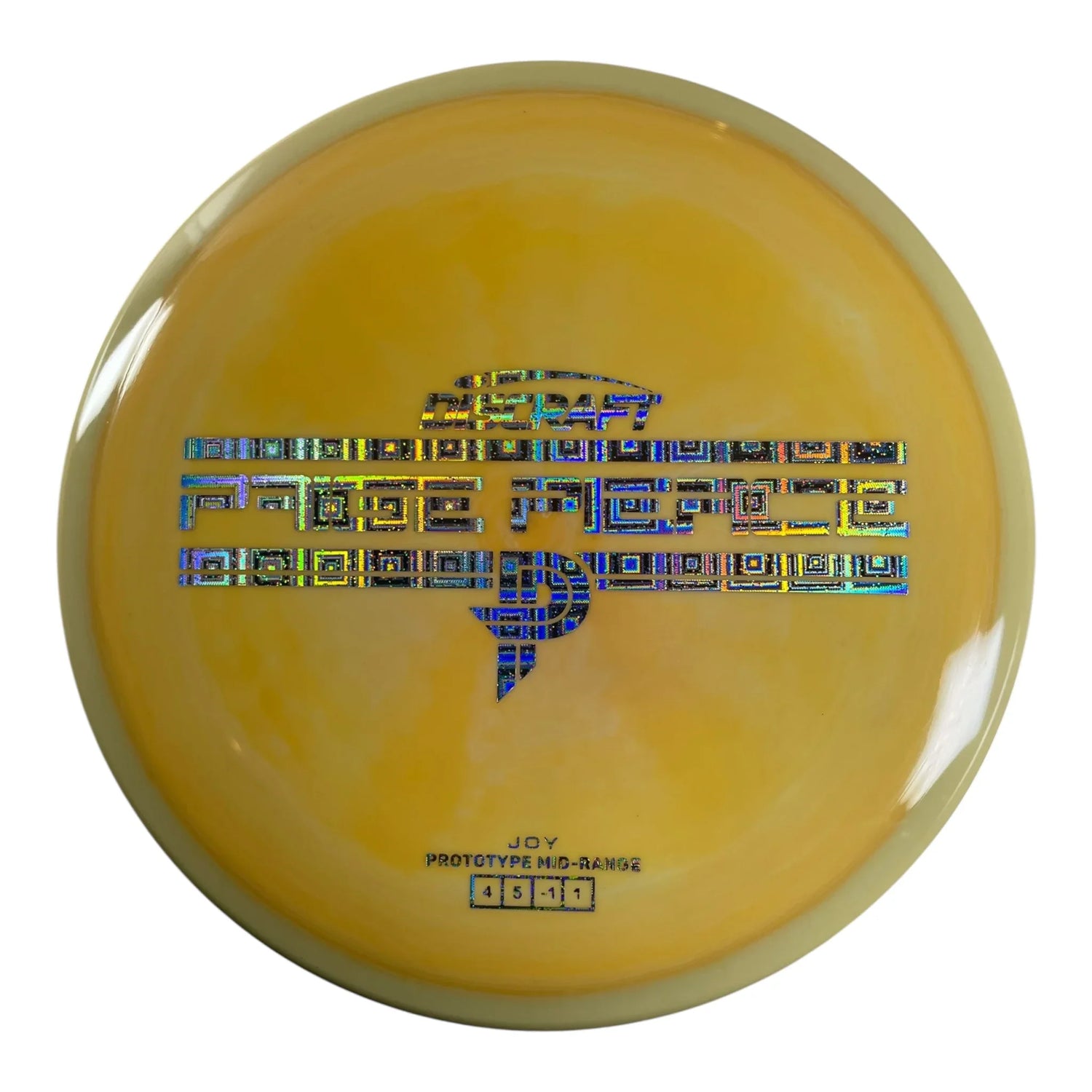 Discraft Joy | ESP | Yellow/Holo 170g (Paige Pierce Prototype) Disc Golf