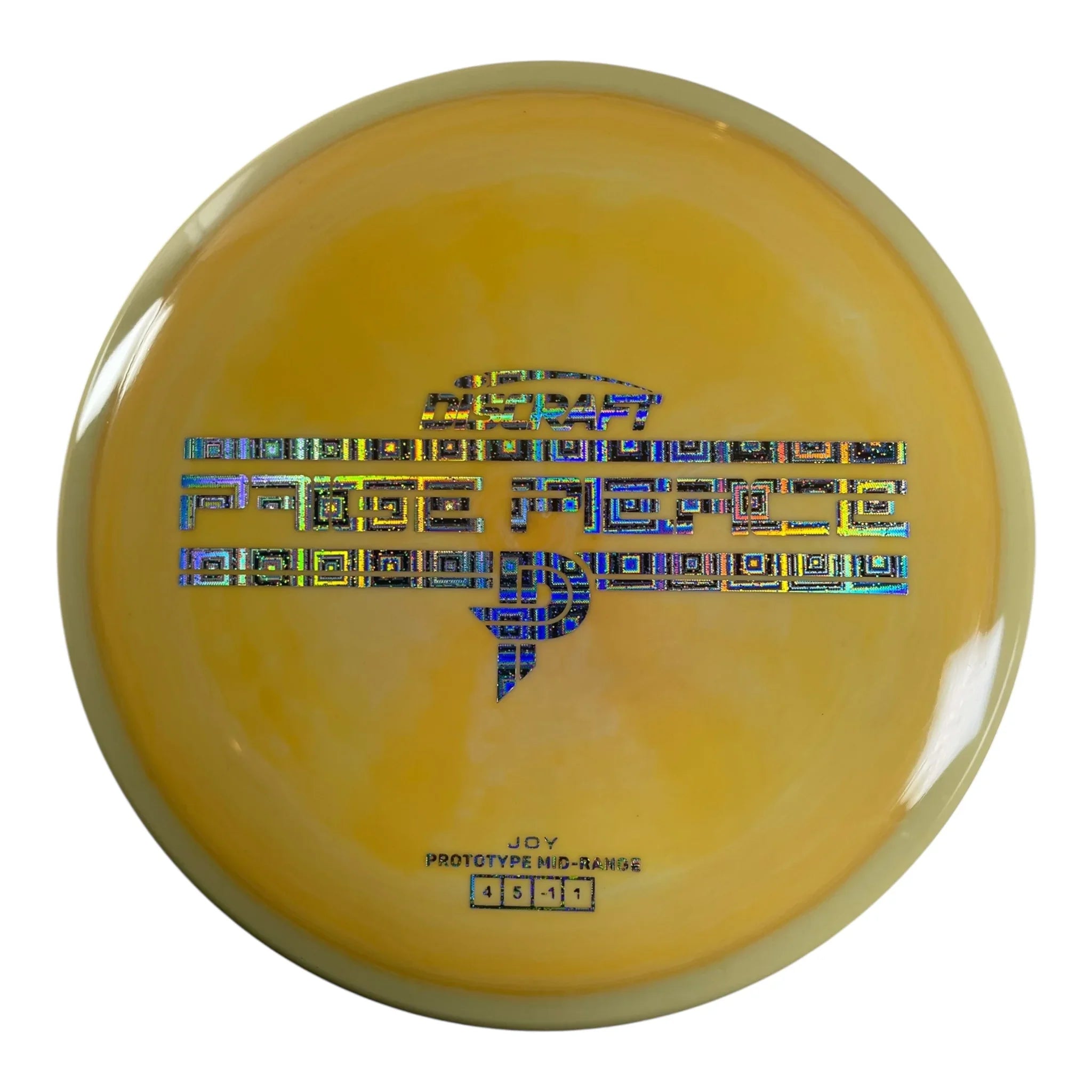 Discraft Joy | ESP | Yellow/Holo 170g (Paige Pierce Prototype) Disc Golf