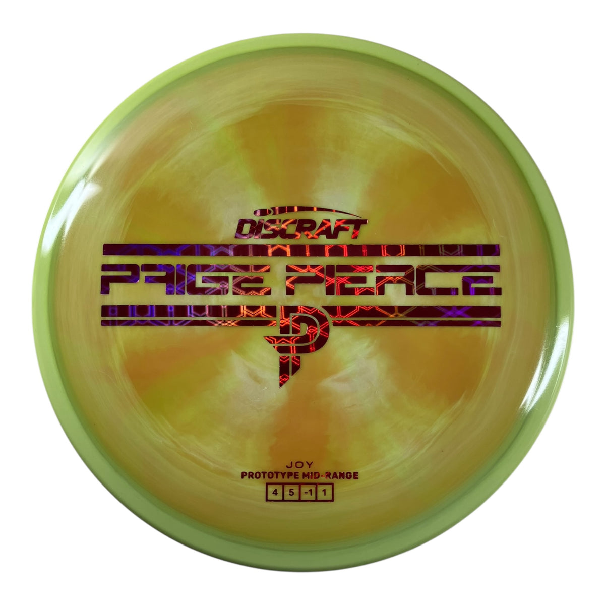 Discraft Joy | ESP | Yellow/Pink 176g (Paige Pierce Prototype) Disc Golf