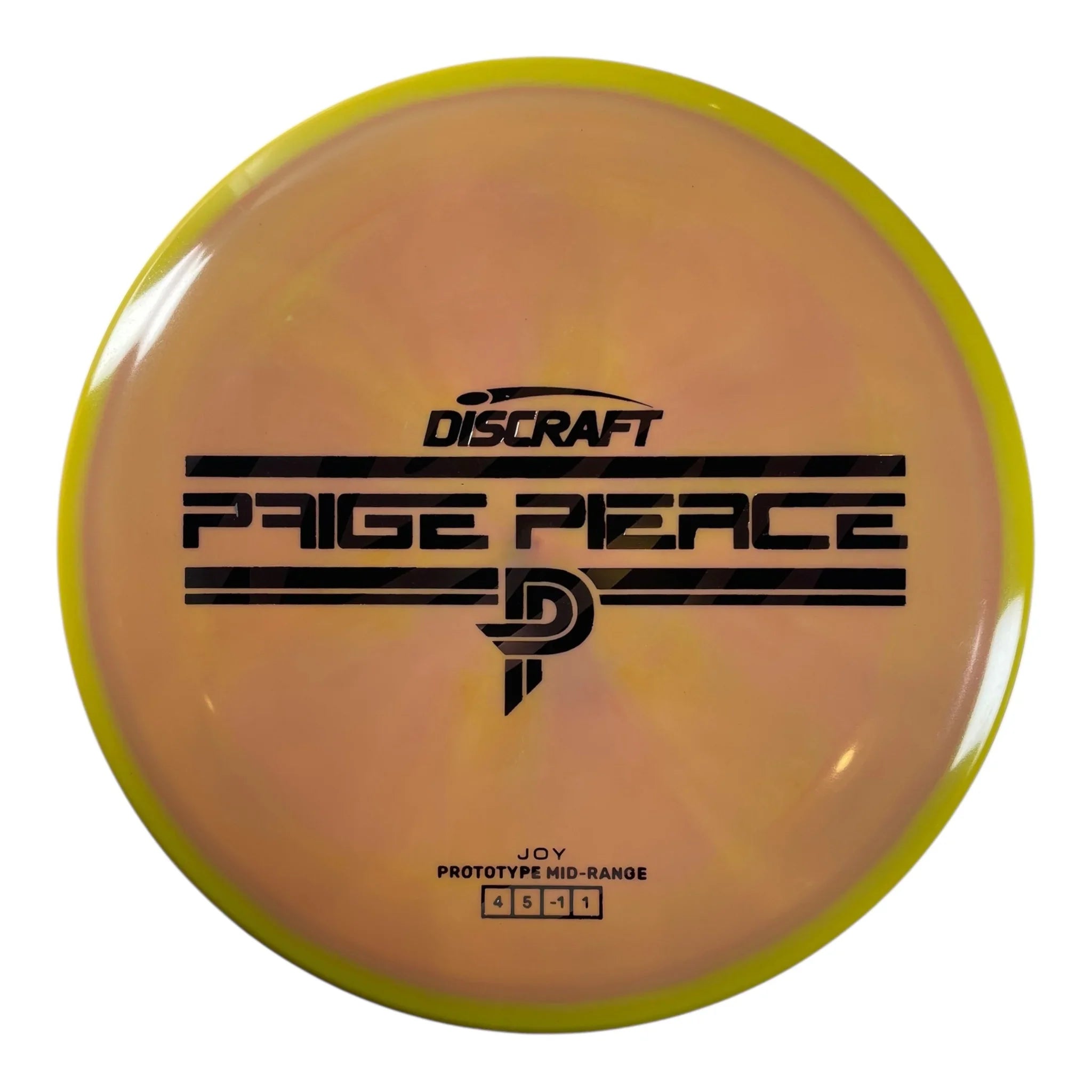 Discraft Joy | ESP | Yellow/Stripes 175g (Paige Pierce Prototype) Disc Golf