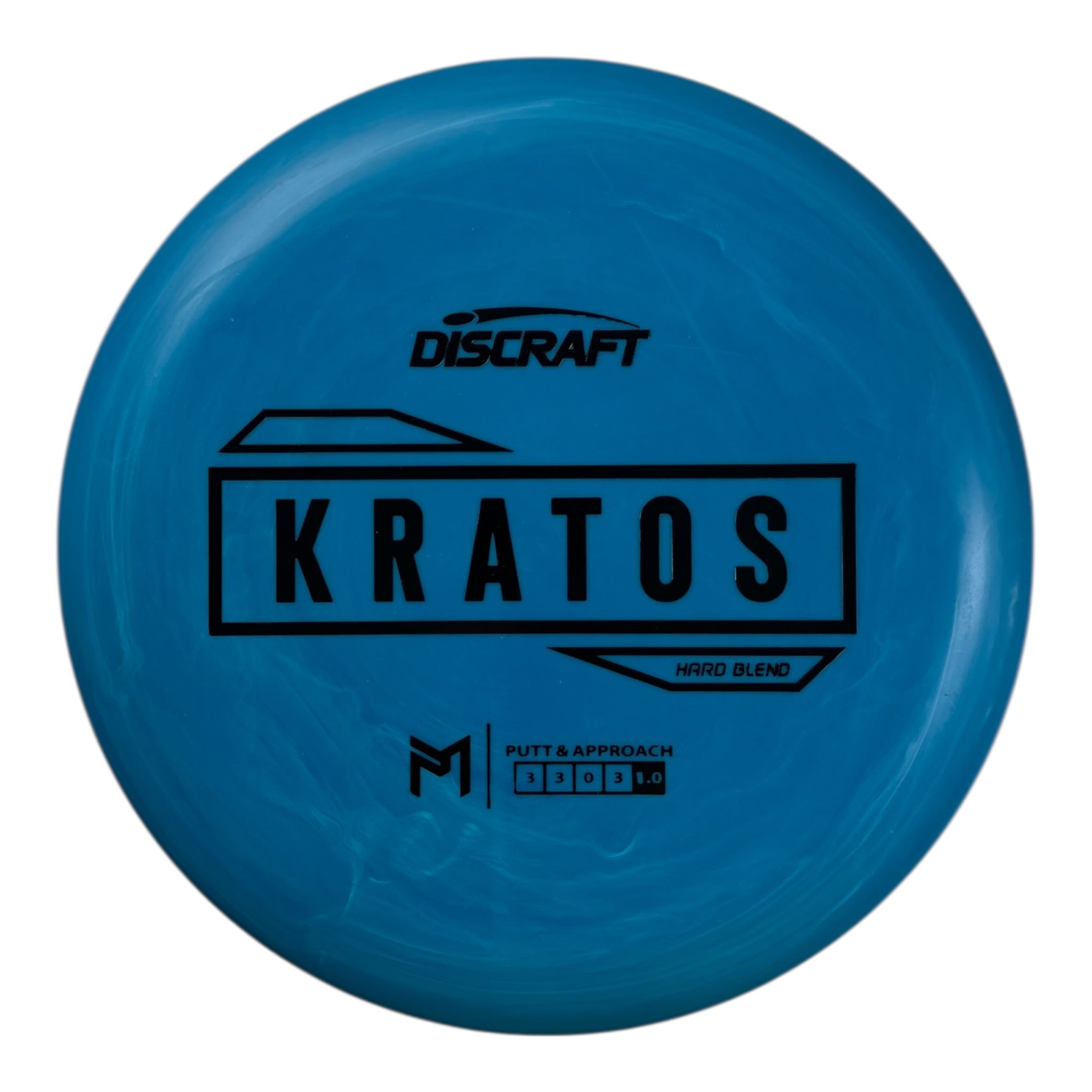 Discraft Kratos | Putter Line Hard | Blue/Black 168g Disc Golf