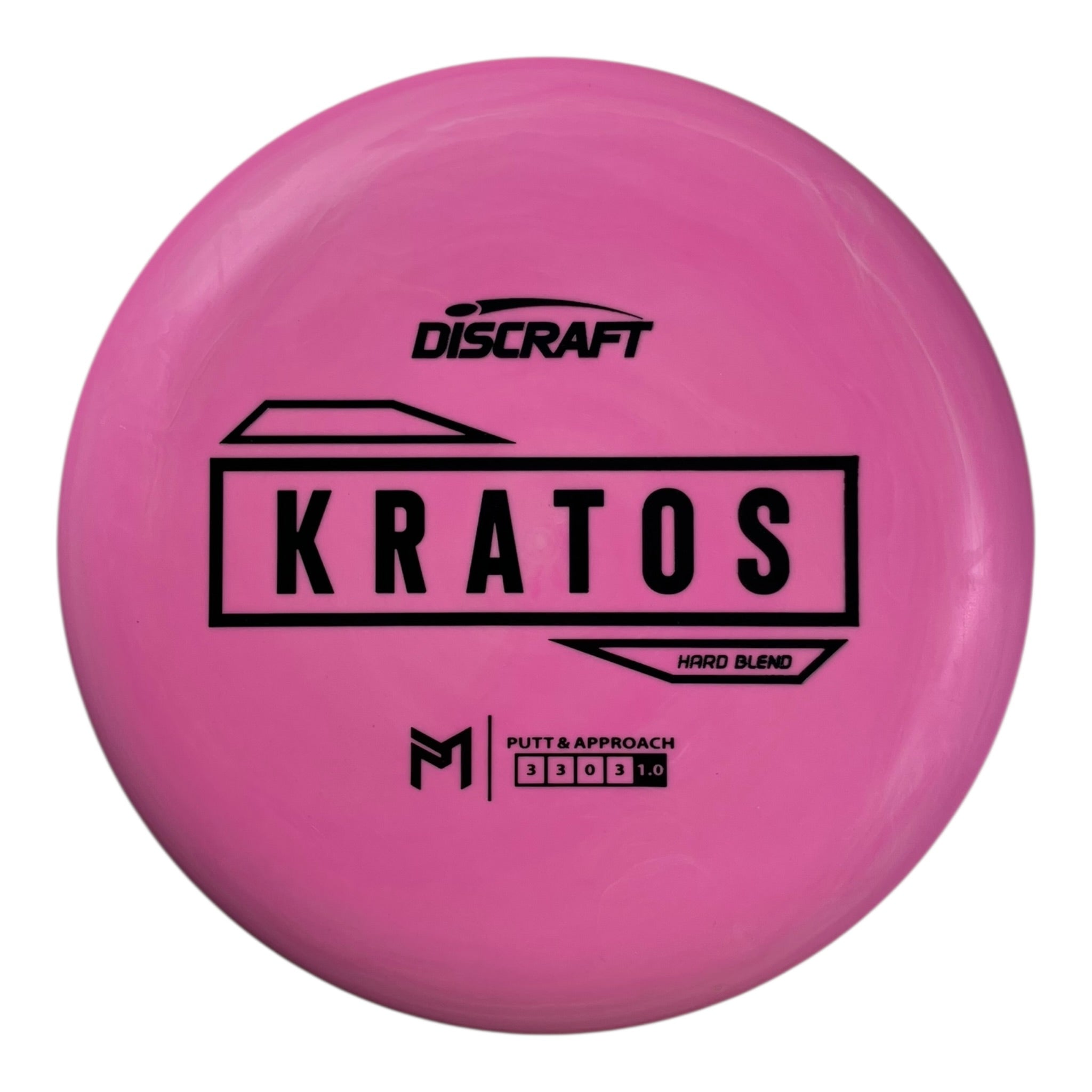 Discraft Kratos | Putter Line Hard | Pink/Black 163g Disc Golf
