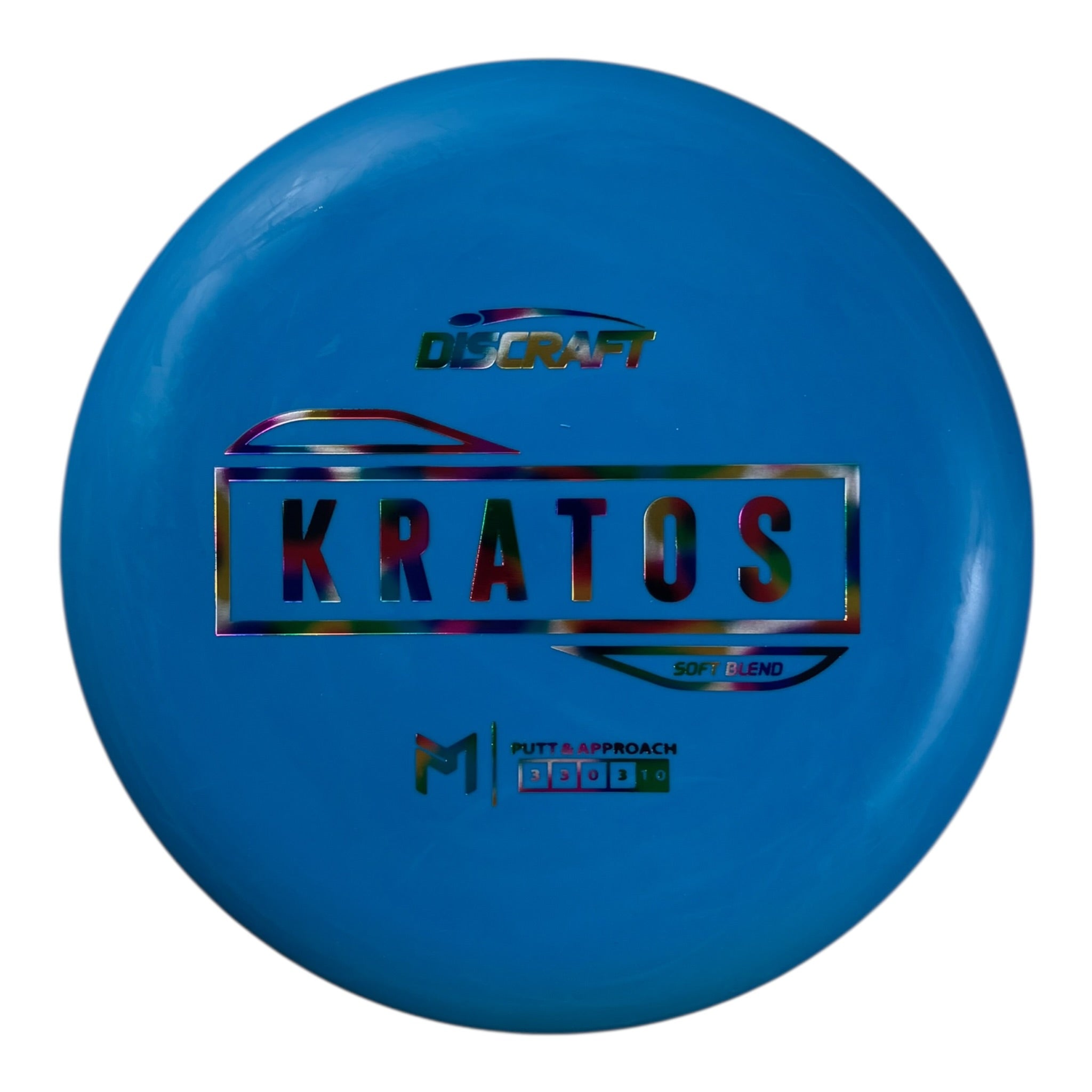 Discraft Kratos | Putter Line Soft | Blue/Jellybean 172g Disc Golf