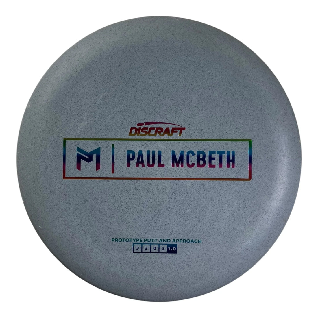 Discraft Kratos - Used Good | Special Blend | Grey/Rainbow 172g (Prototype) Disc Golf