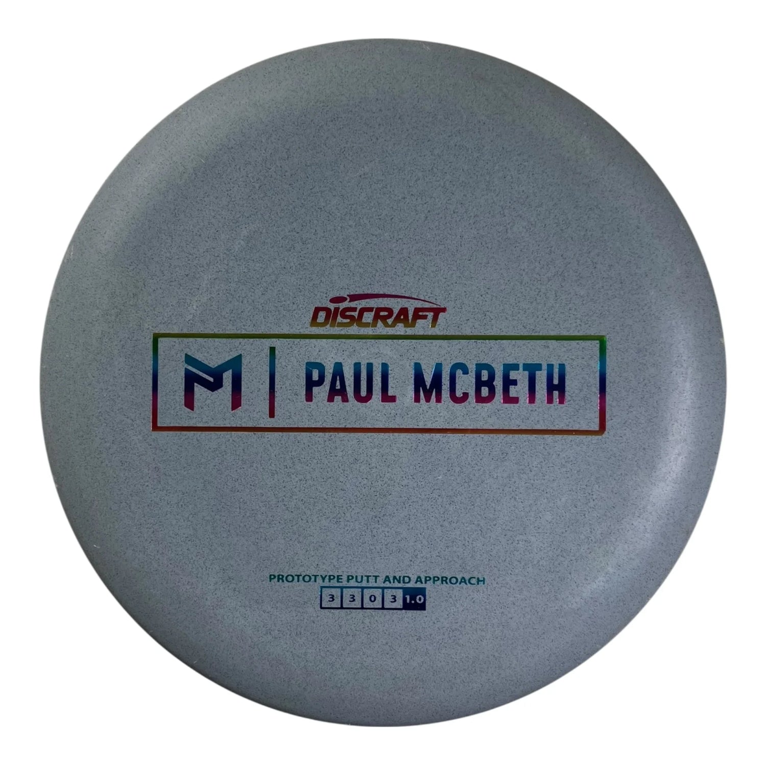 Discraft Kratos - Used Good | Special Blend | Grey/Rainbow 172g (Prototype) Disc Golf