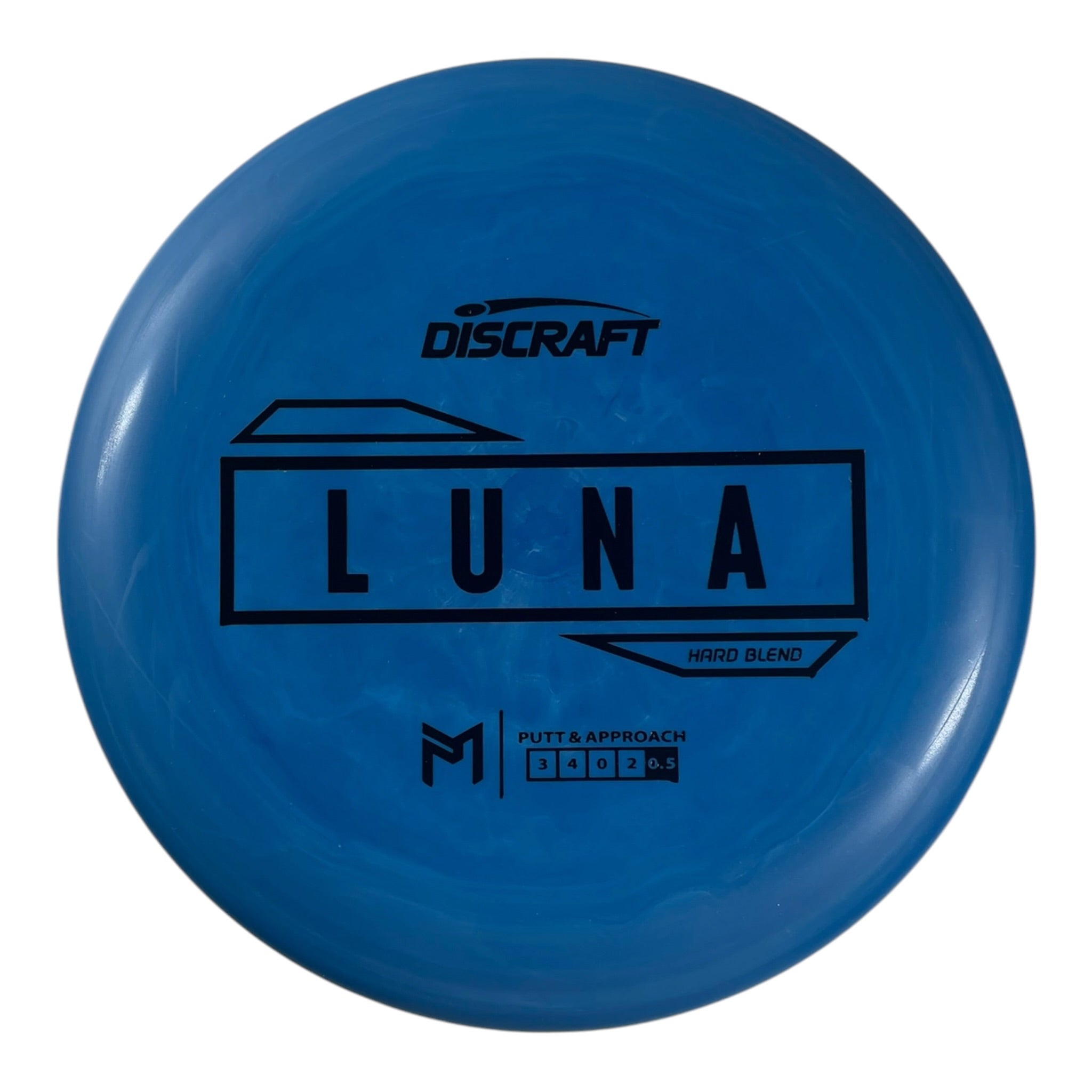Discraft Luna | Putter Line Hard | Blue/Black 173g (Paul McBeth) Disc Golf