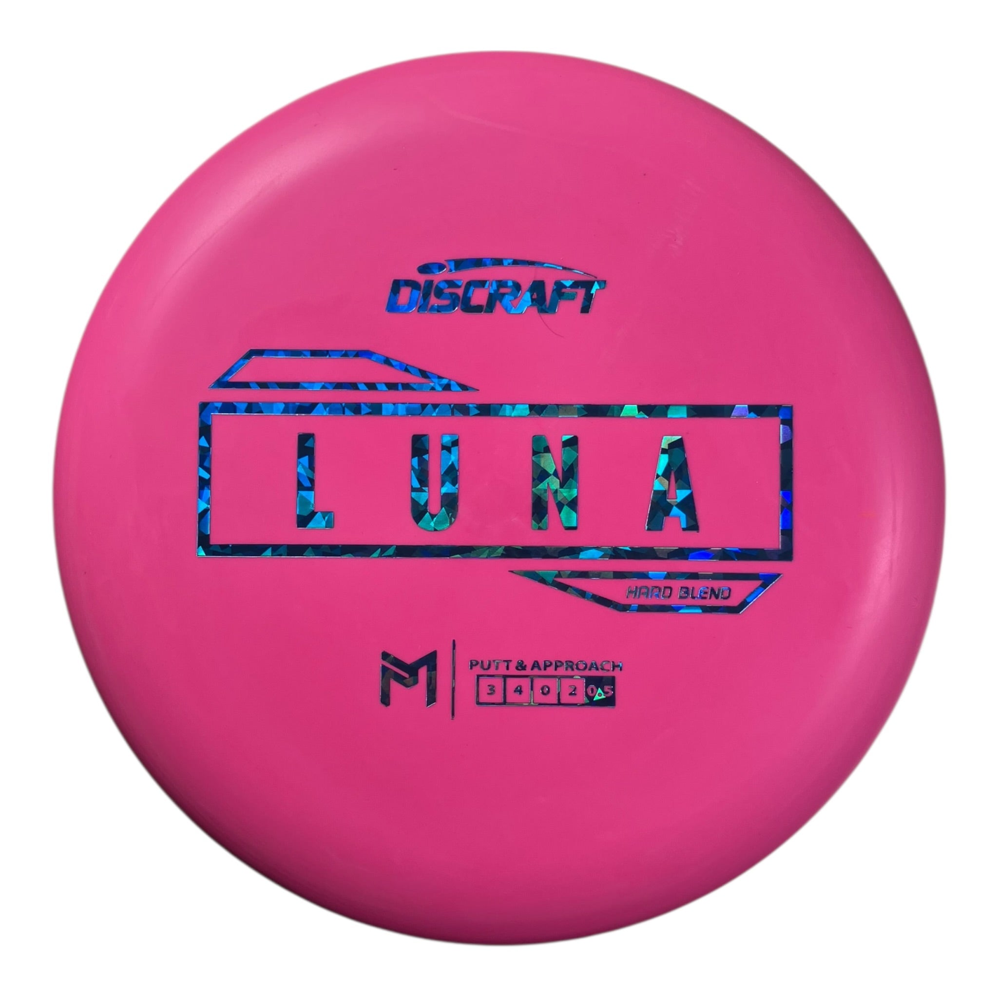 Discraft Luna | Putter Line Hard | Pink/Blue 172g (Paul McBeth) Disc Golf