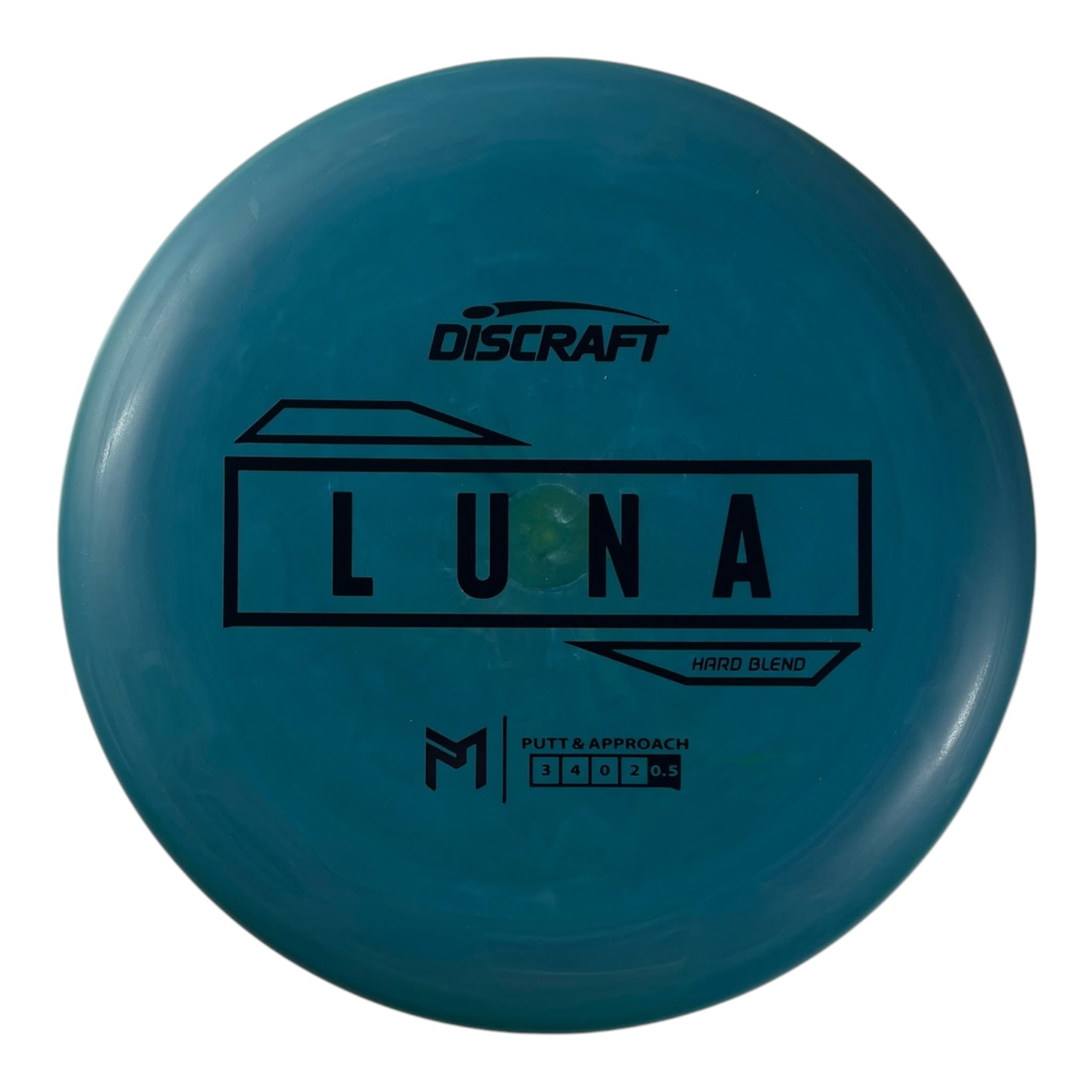 Discraft Luna | Putter Line Hard | Teal/Black 171-172g (Paul McBeth) Disc Golf