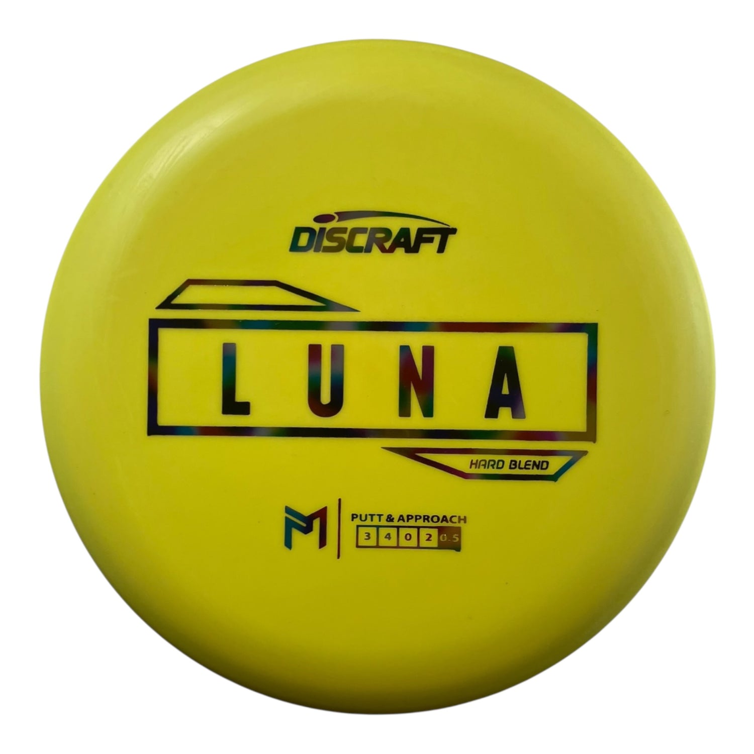 Discraft Luna | Putter Line Hard | Yellow/Jellybean 173g (Paul McBeth) Disc Golf