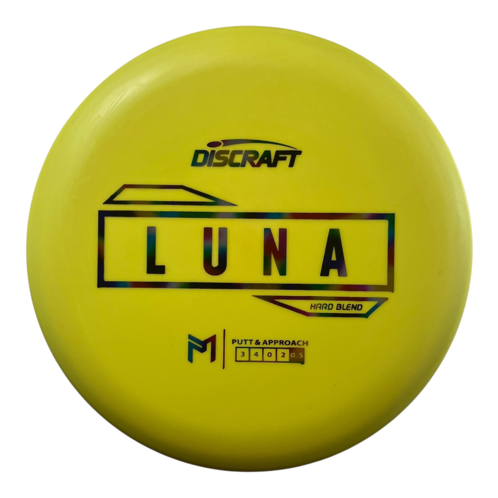 Discraft Luna | Putter Line Hard | Yellow/Jellybean 173g (Paul McBeth) Disc Golf
