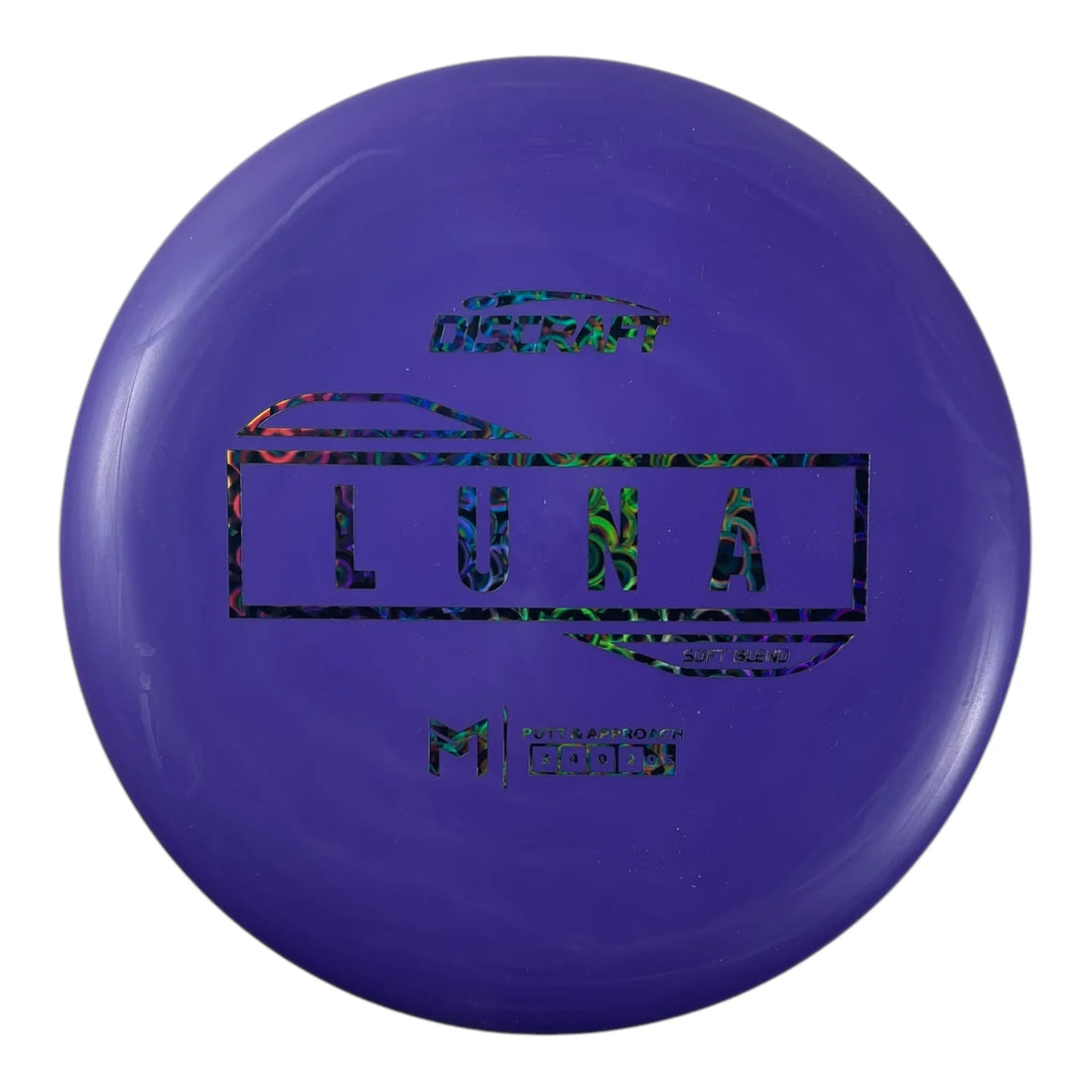 Discraft Luna | Putter Line Soft | Purple/Green 175g (Paul McBeth) Disc Golf