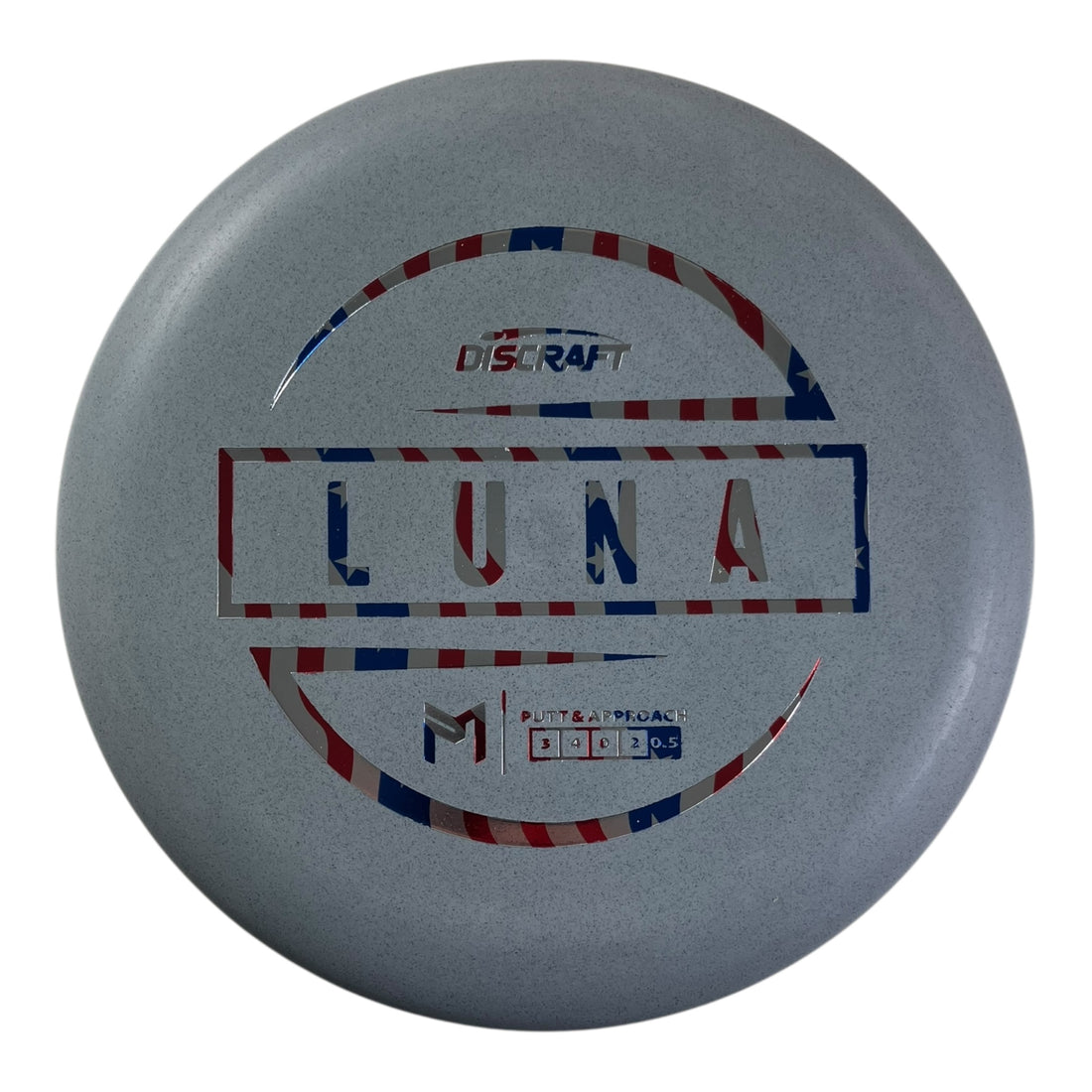 Discraft Luna | Special Blend | Grey/USA 173g (Paul McBeth) Disc Golf