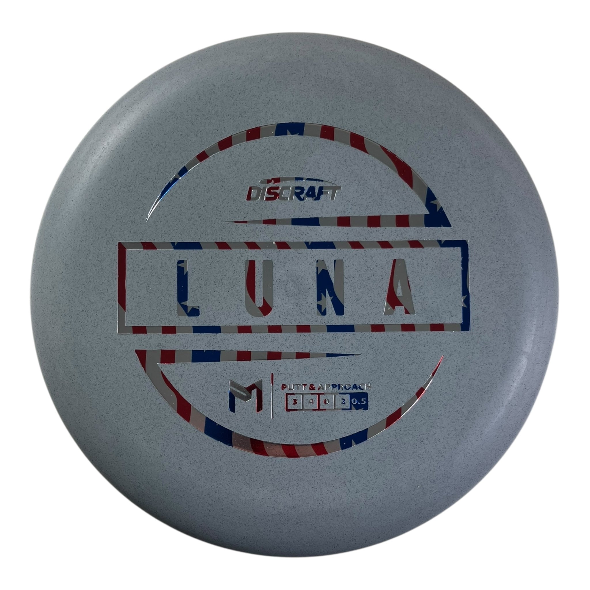 Discraft Luna | Special Blend | Grey/USA 173g (Paul McBeth) Disc Golf