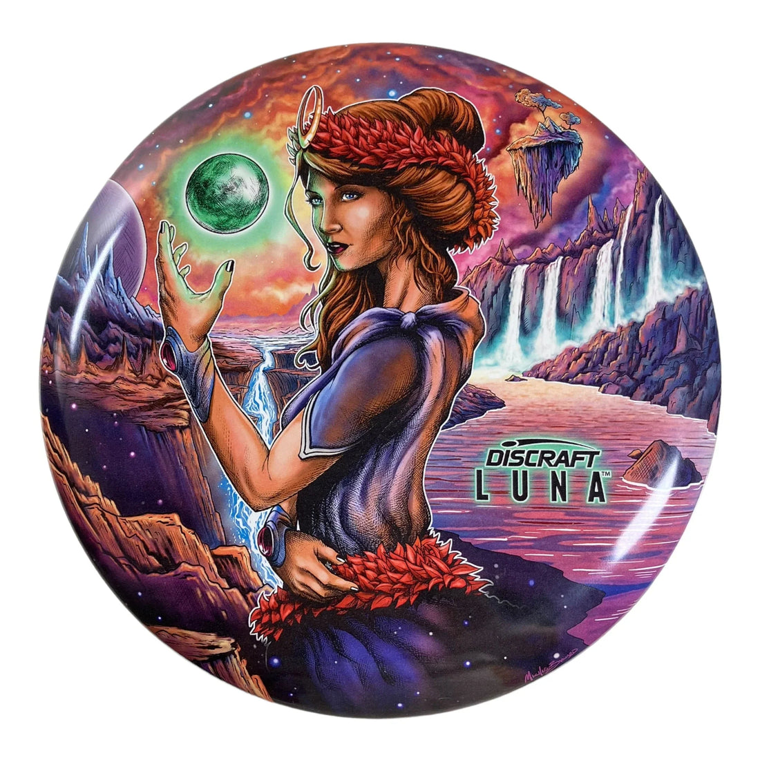 Discraft Luna | SuperColor | Full Print 172g (Paul McBeth) Disc Golf