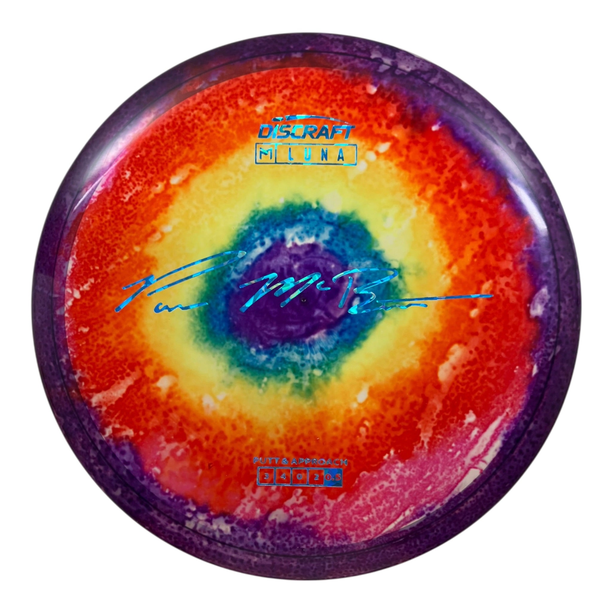 Discraft Luna | Z Line Fly Dye | Multi/Ice 173g (Paul McBeth) Disc Golf