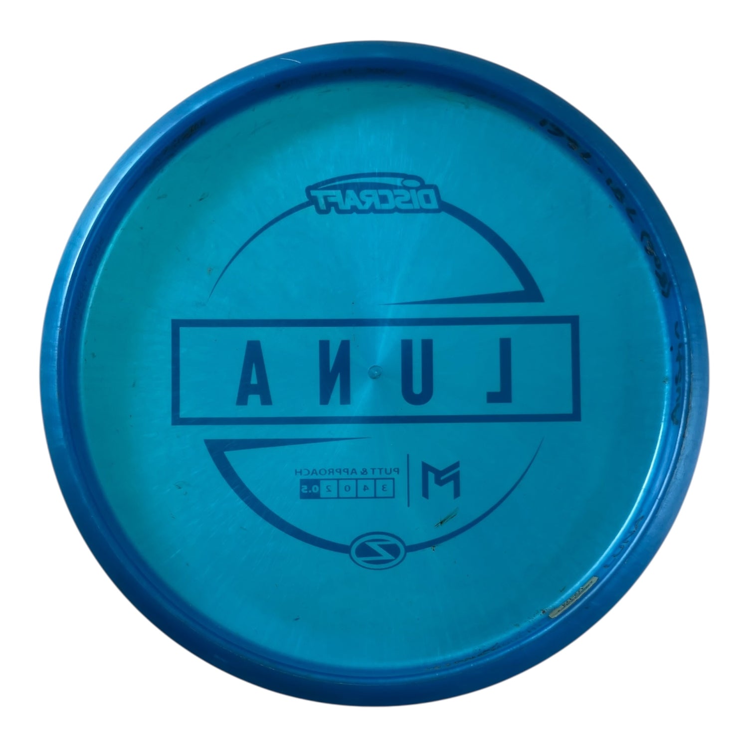Discraft Luna - Used Good | Z Line | Blue/Bronze 173g (Paul McBeth) Disc Golf