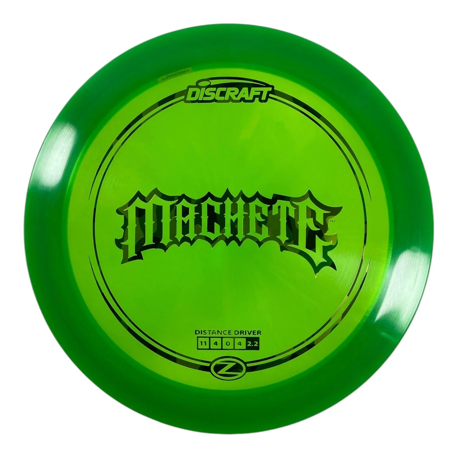 Discraft Machete | Z Line | Green/Camo 174g Disc Golf