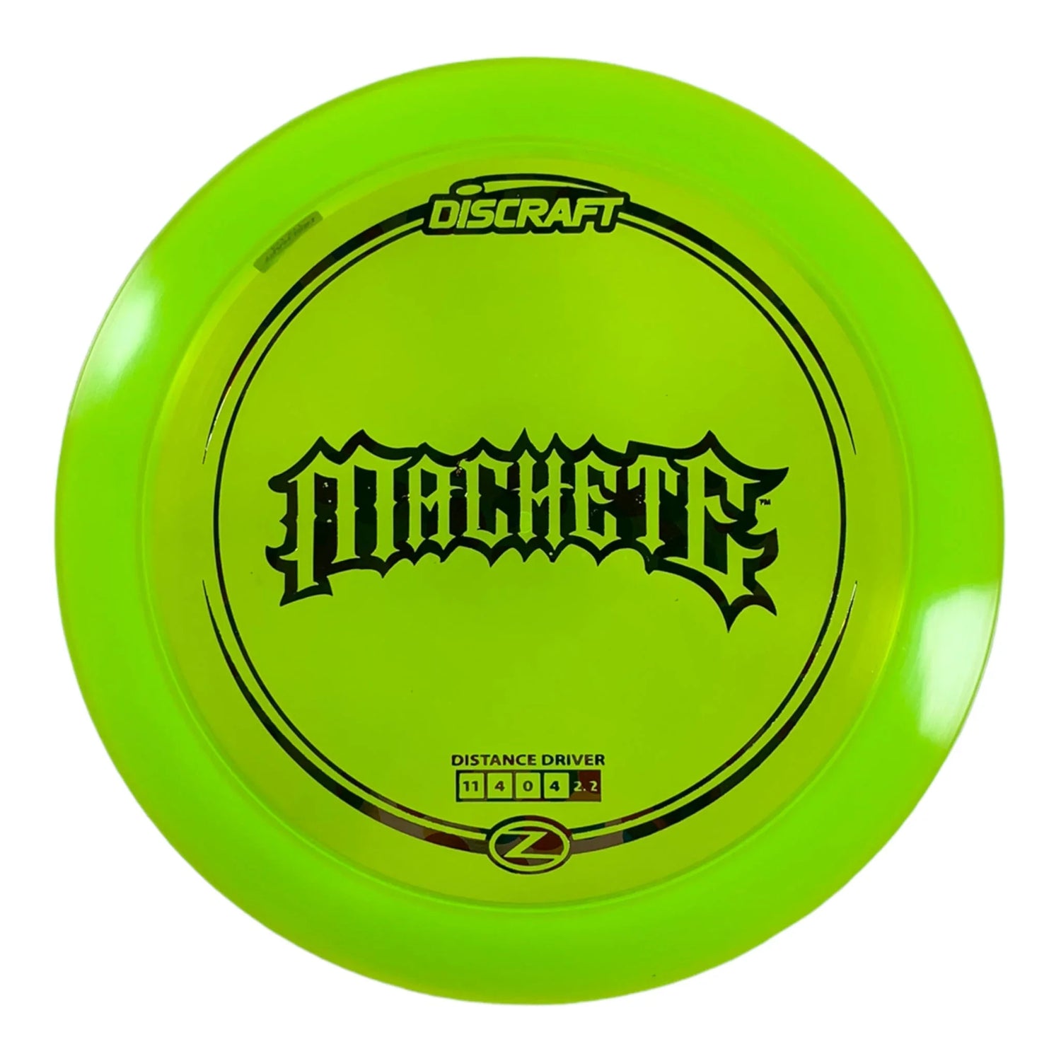 Discraft Machete | Z Line | Green/Dots 174g Disc Golf
