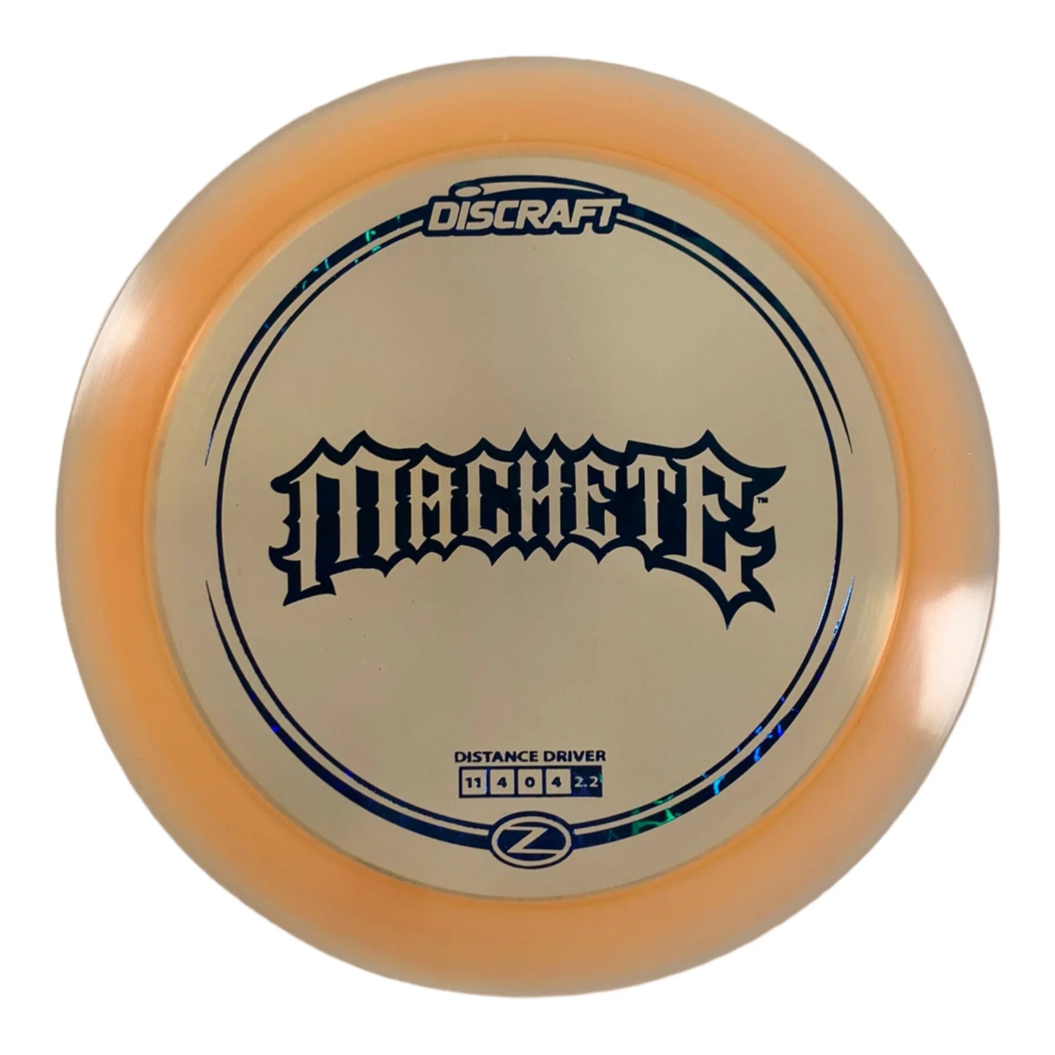Discraft Machete | Z Line | Orange/Blue 174g Disc Golf