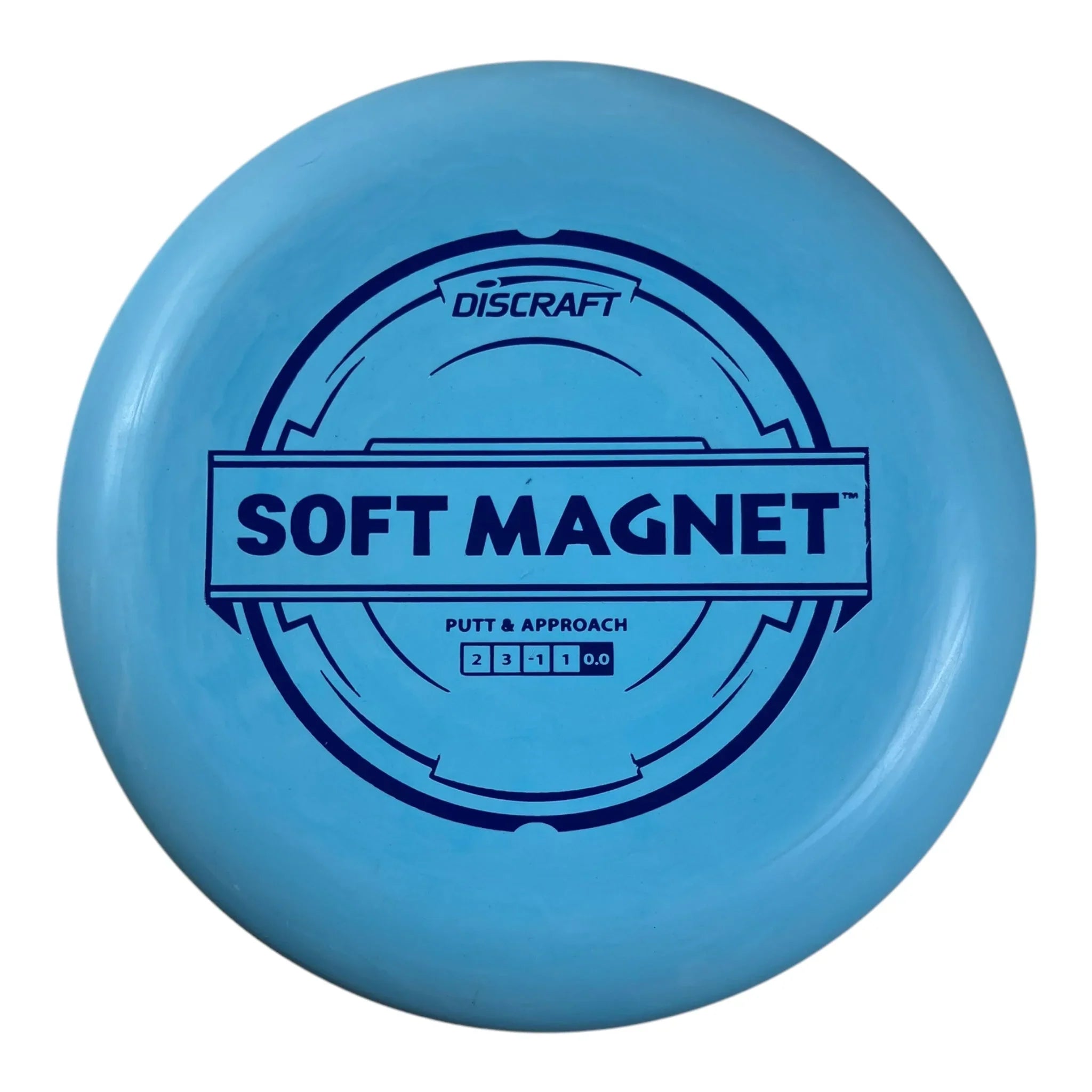 Discraft Magnet | Putter Line Soft | Blue/Blue 174g Disc Golf