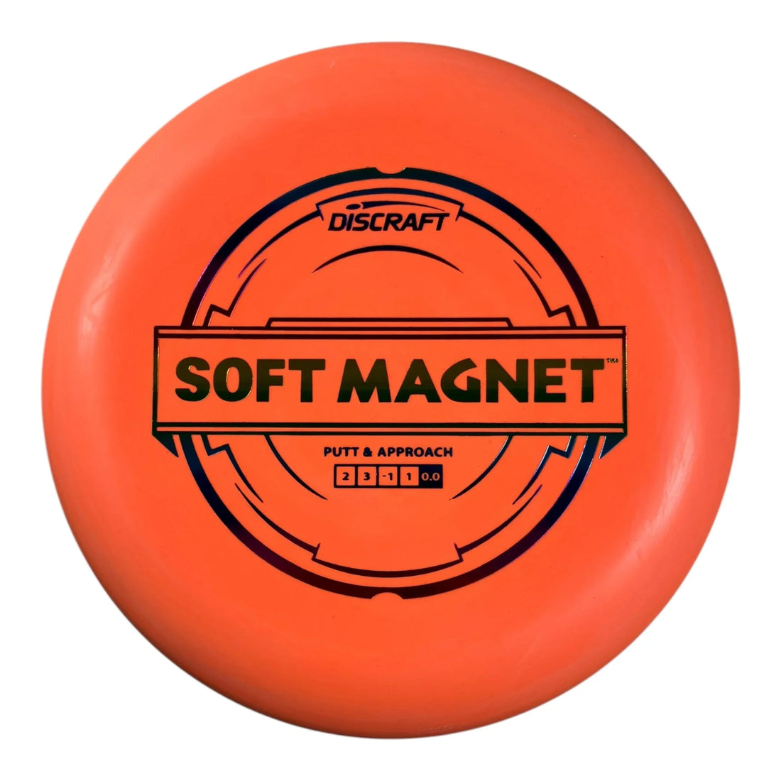 Discraft Magnet | Putter Line Soft | Orange/Multi 160 - 170g Disc Golf