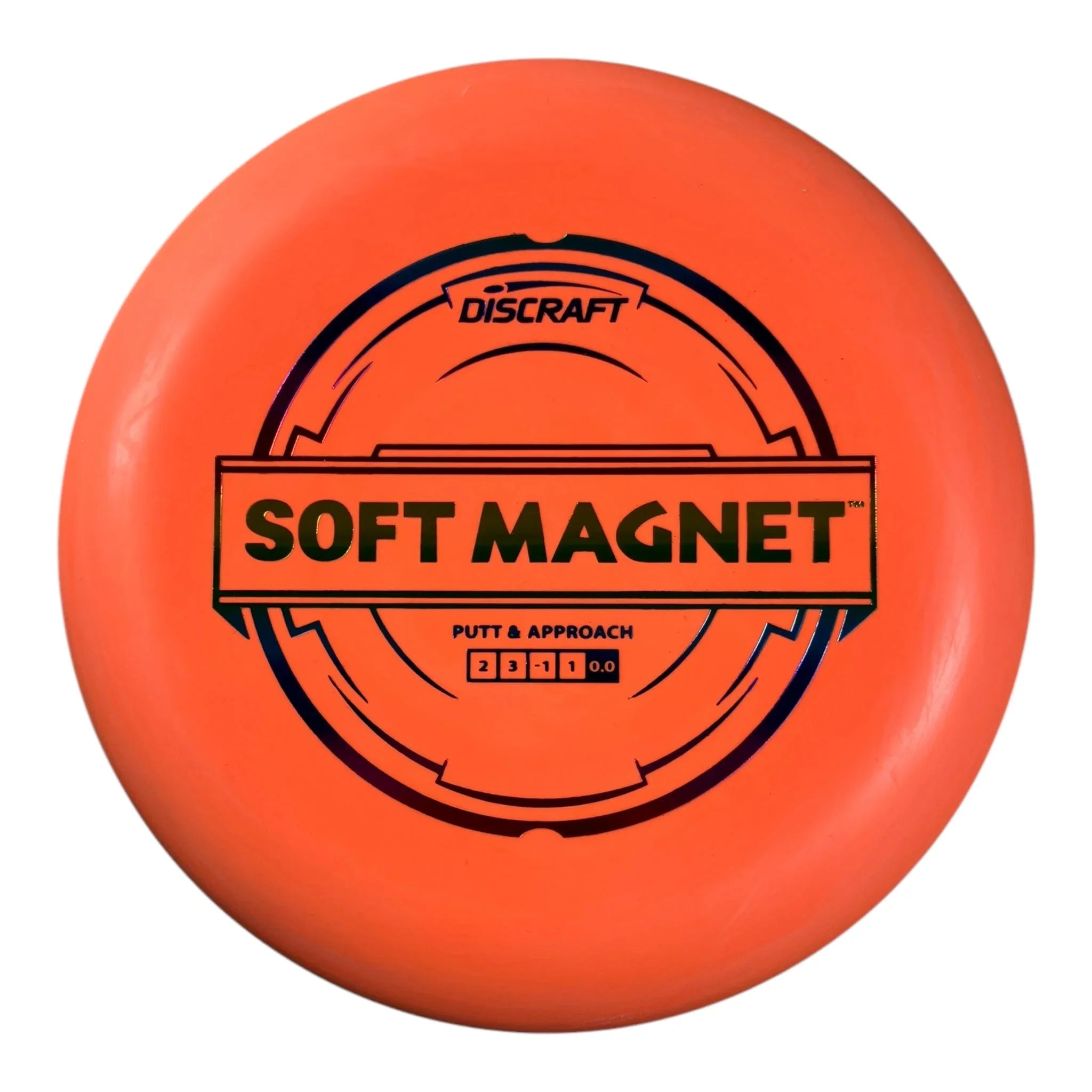 Discraft Magnet | Putter Line Soft | Orange/Multi 160 - 170g Disc Golf