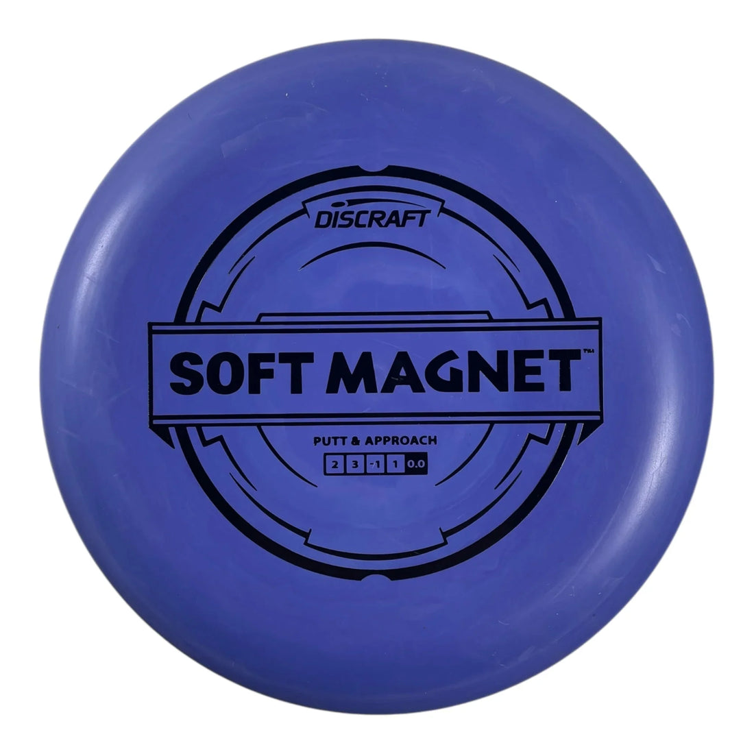 Discraft Magnet | Putter Line Soft | Purple/Black 172g Disc Golf