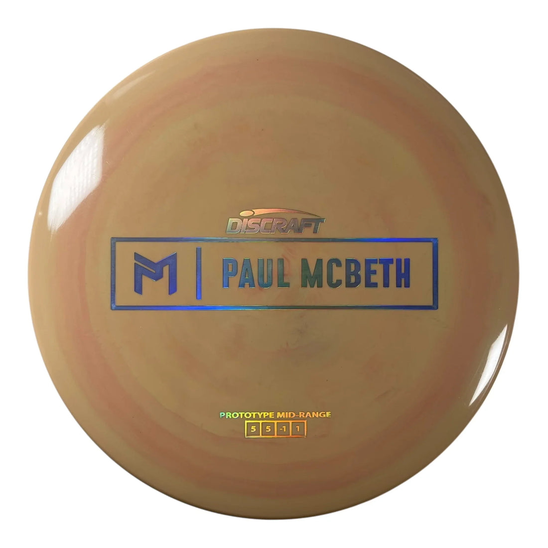 Discraft Malita - Prototype | ESP | Orange/Silver 169g (Paul McBeth) Disc Golf