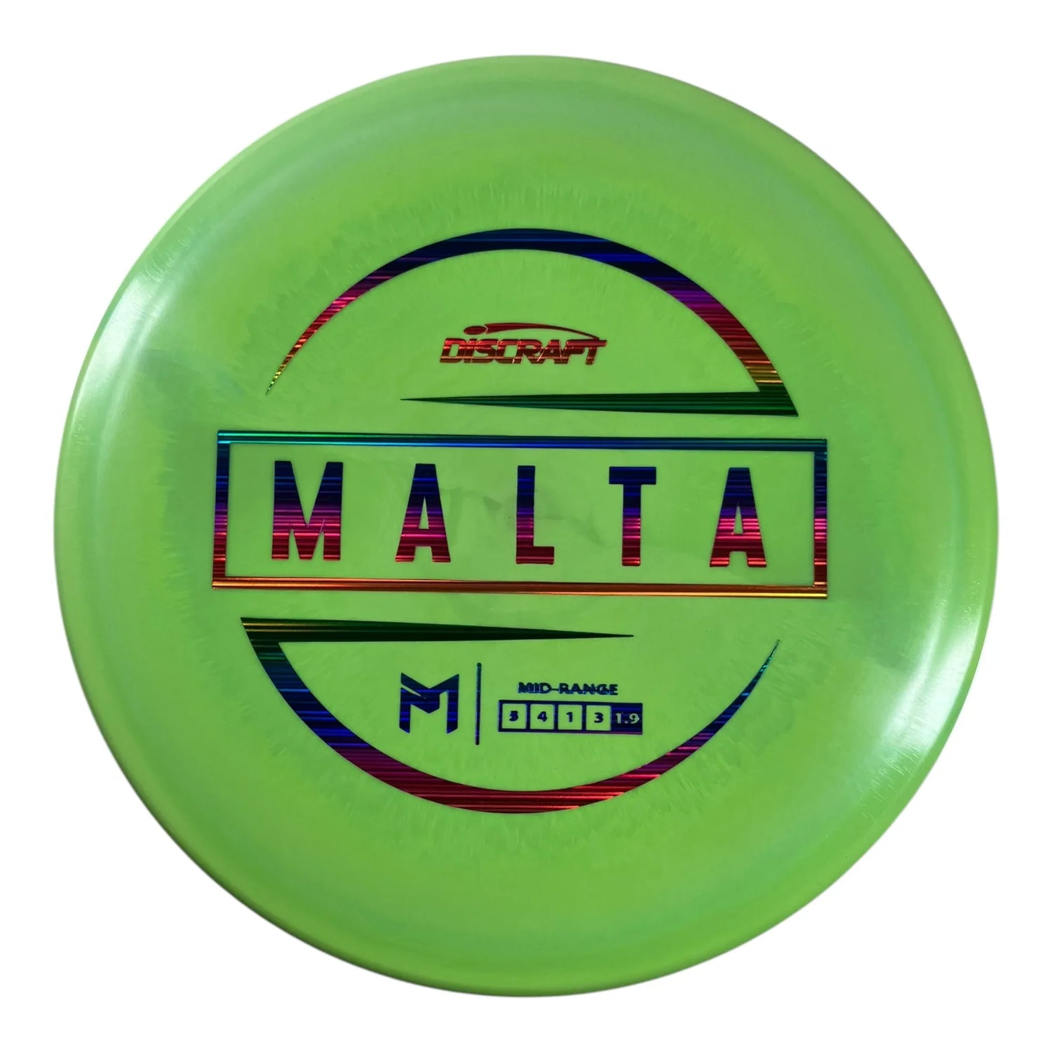Discraft Malta | ESP | Green/Rainbow 175g (Paul McBeth) Disc Golf