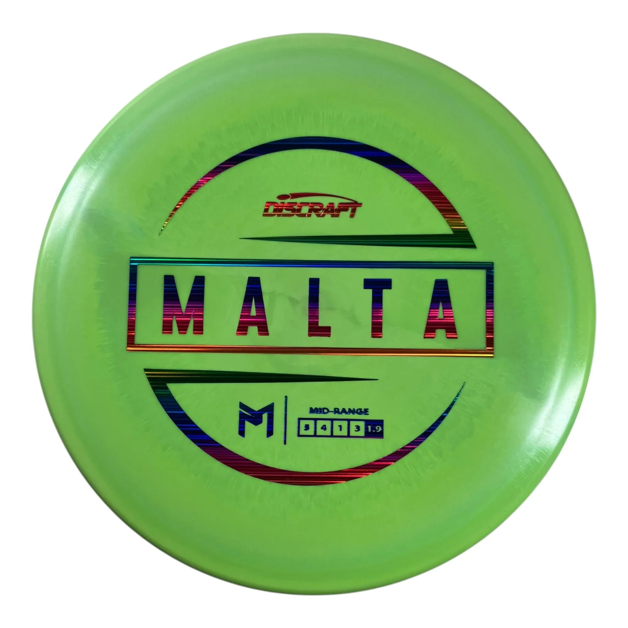 Discraft Malta | ESP | Green/Rainbow 175g (Paul McBeth) Disc Golf