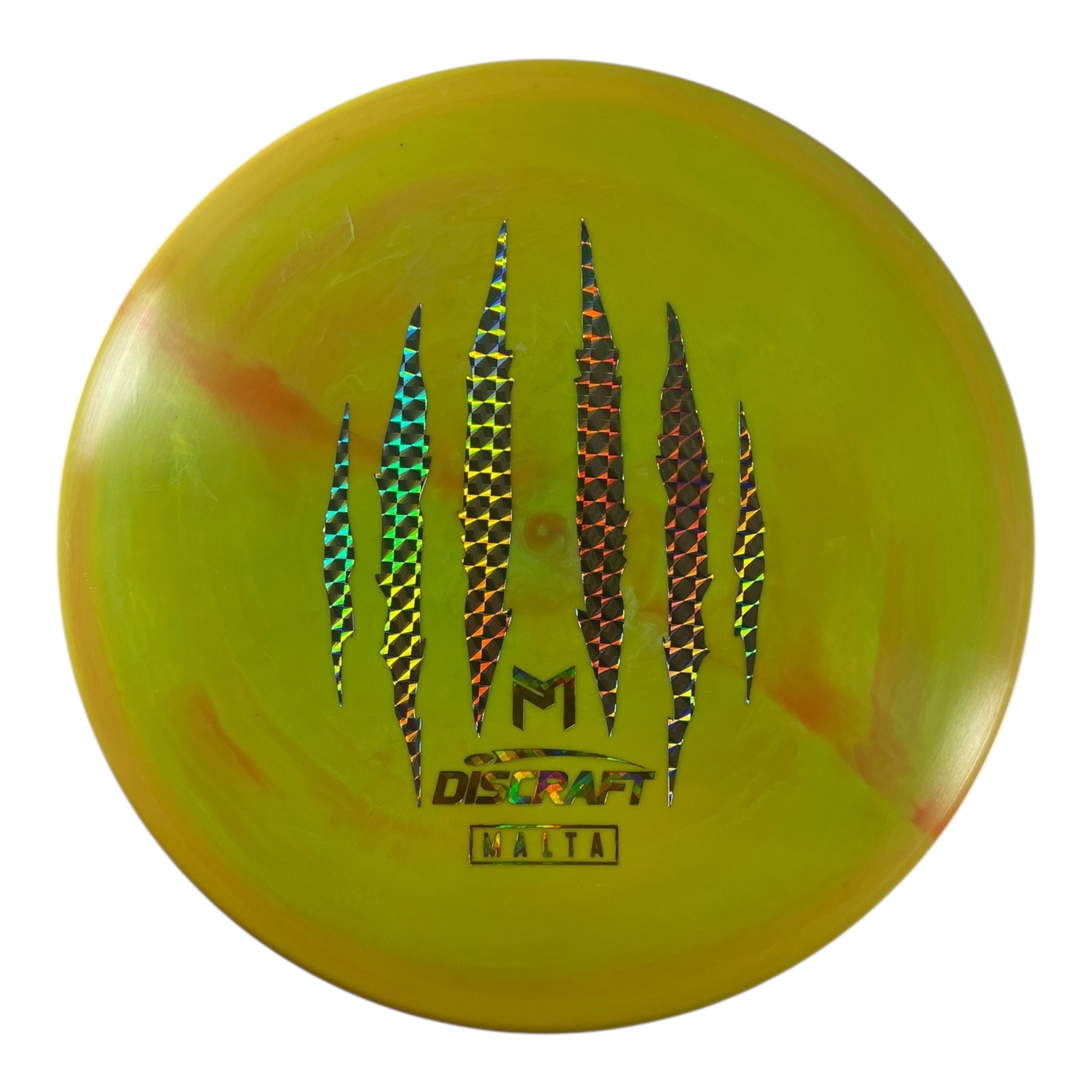 Discraft Malta | ESP | Yellow/Holo 174g (Paul McBeth 6x Claw) Disc Golf