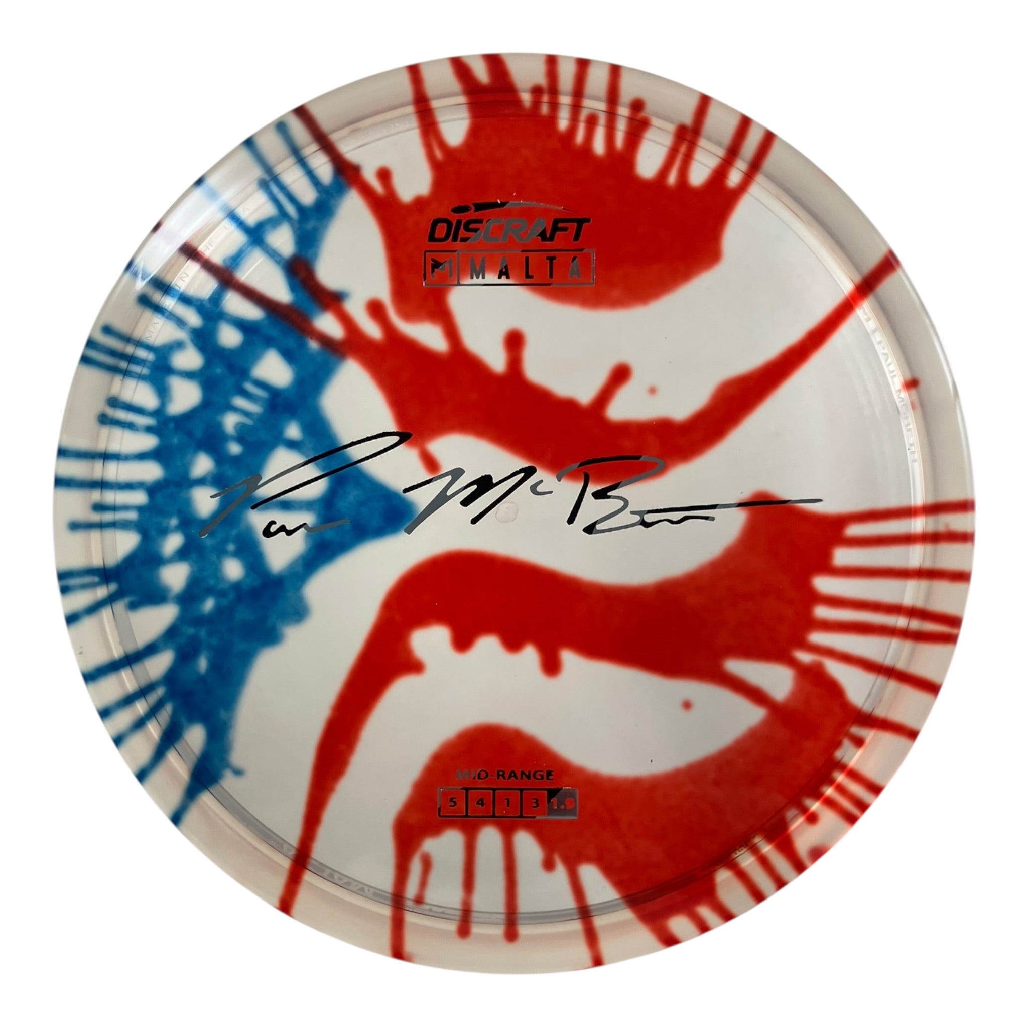 Discraft Malta | Z Line Fly Dye | USA/Stripes 169g (Paul McBeth) Disc Golf