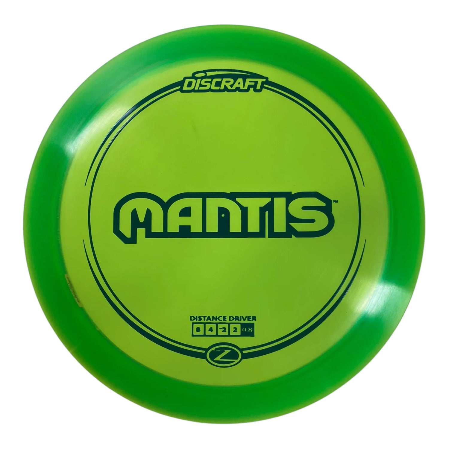 Discraft Mantis | Z Line | Green/Blue 175g Disc Golf