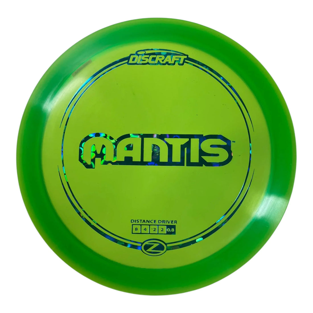 Discraft Mantis | Z Line | Green/Flowers 175g Disc Golf