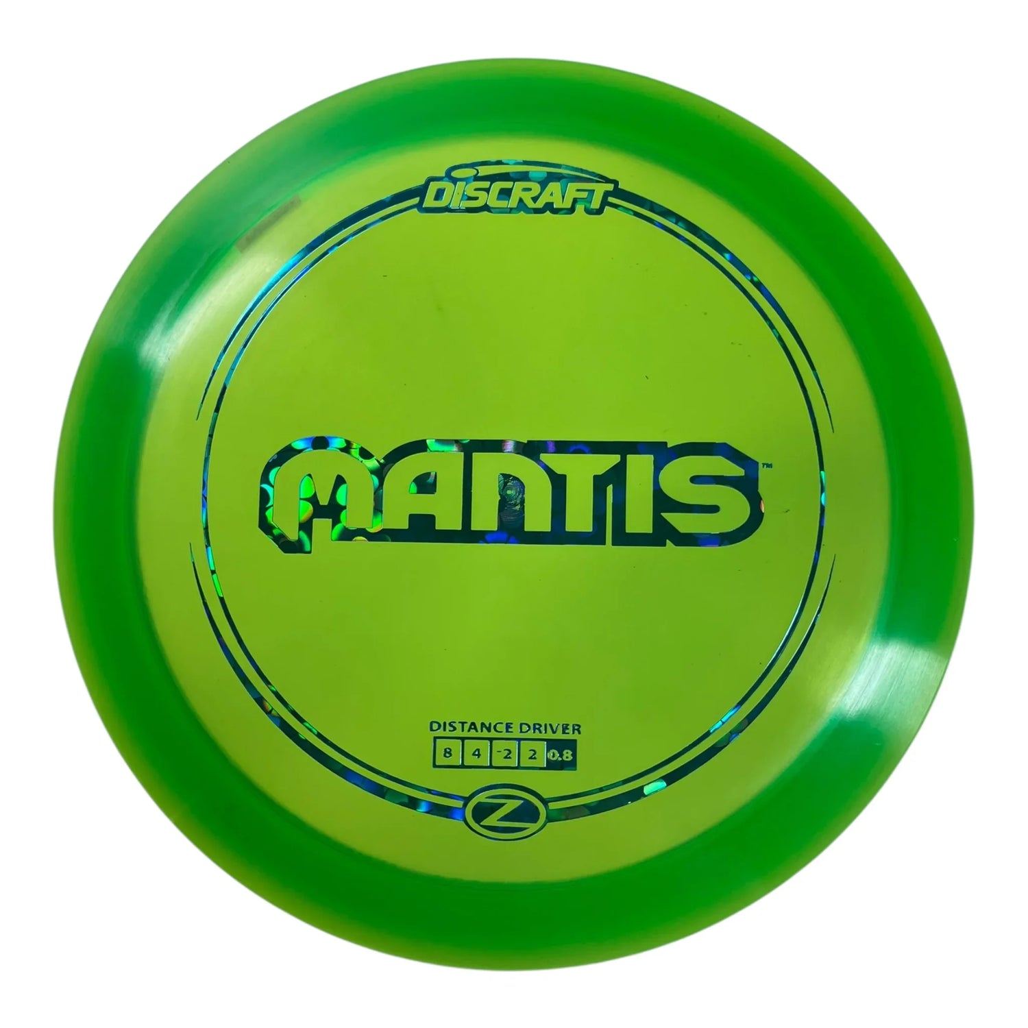 Discraft Mantis | Z Line | Green/Flowers 175g Disc Golf
