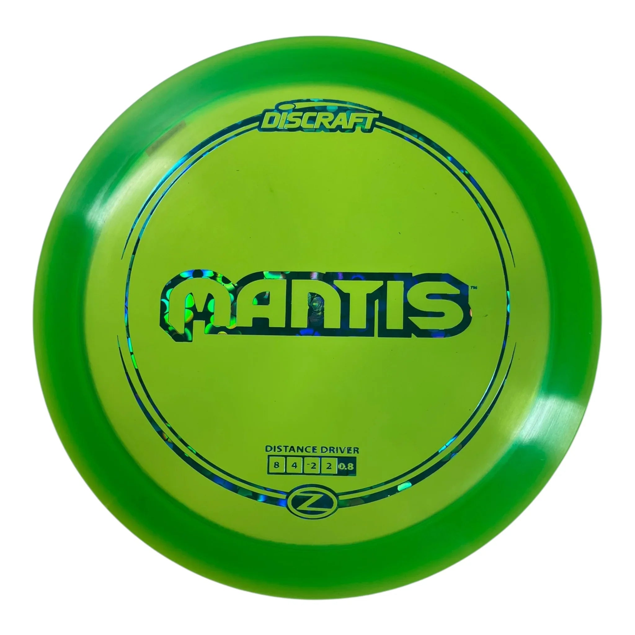 Discraft Mantis | Z Line | Green/Flowers 175g Disc Golf