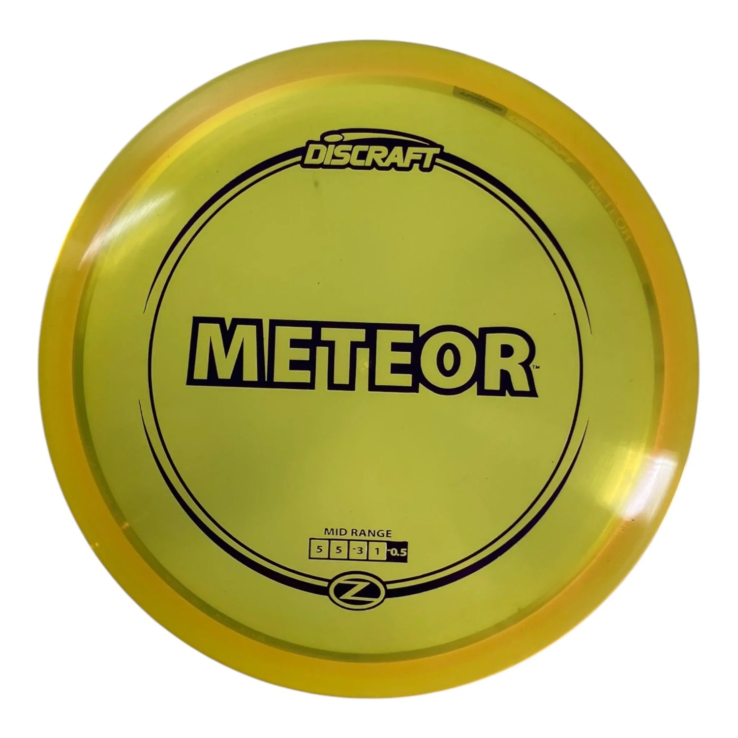 Discraft Meteor | Z Line | Yellow/Purple 177g Disc Golf