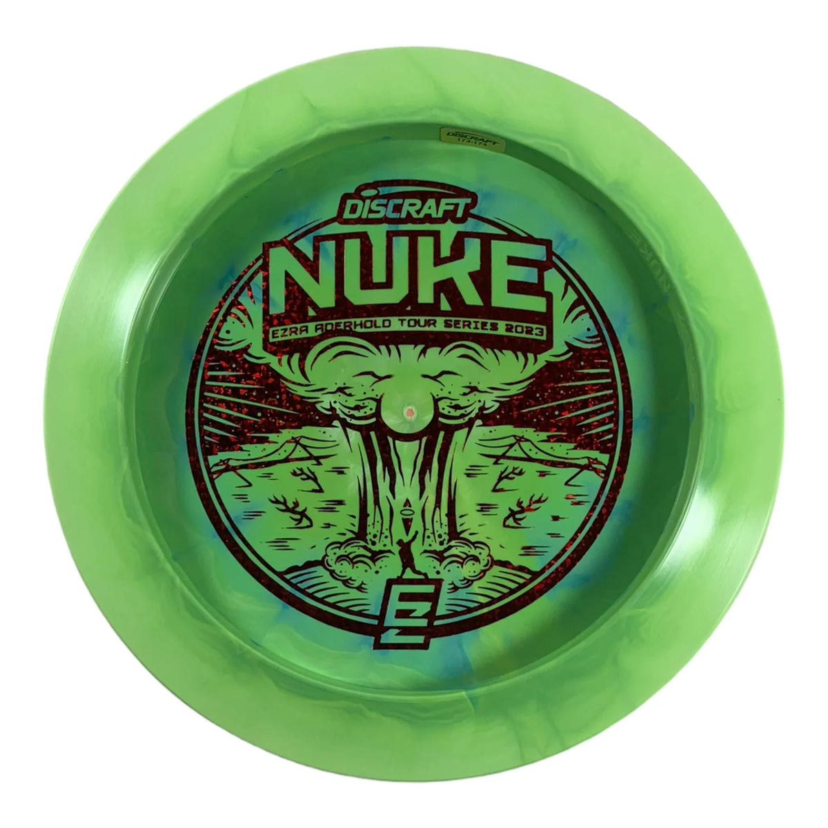 Discraft Nuke | ESP | Green/Red 174g (Ezra Aderhold) Disc Golf