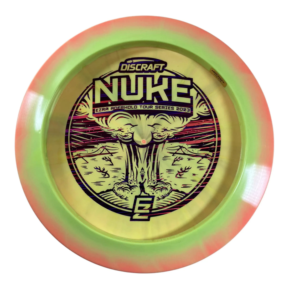 Discraft Nuke | ESP | Yellow/Purple 173g (Ezra Aderhold) Disc Golf