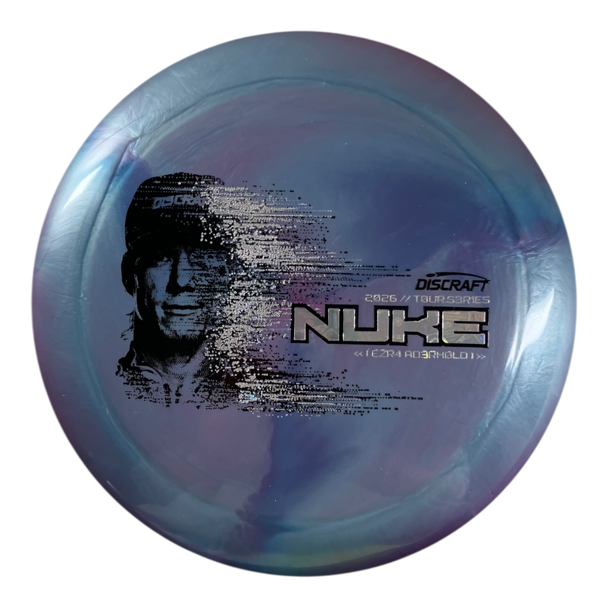 Discraft Nuke | Titanium Big Z | Blue/Money 174g (Ezra Aderhold 2026 Tour Series) Disc Golf