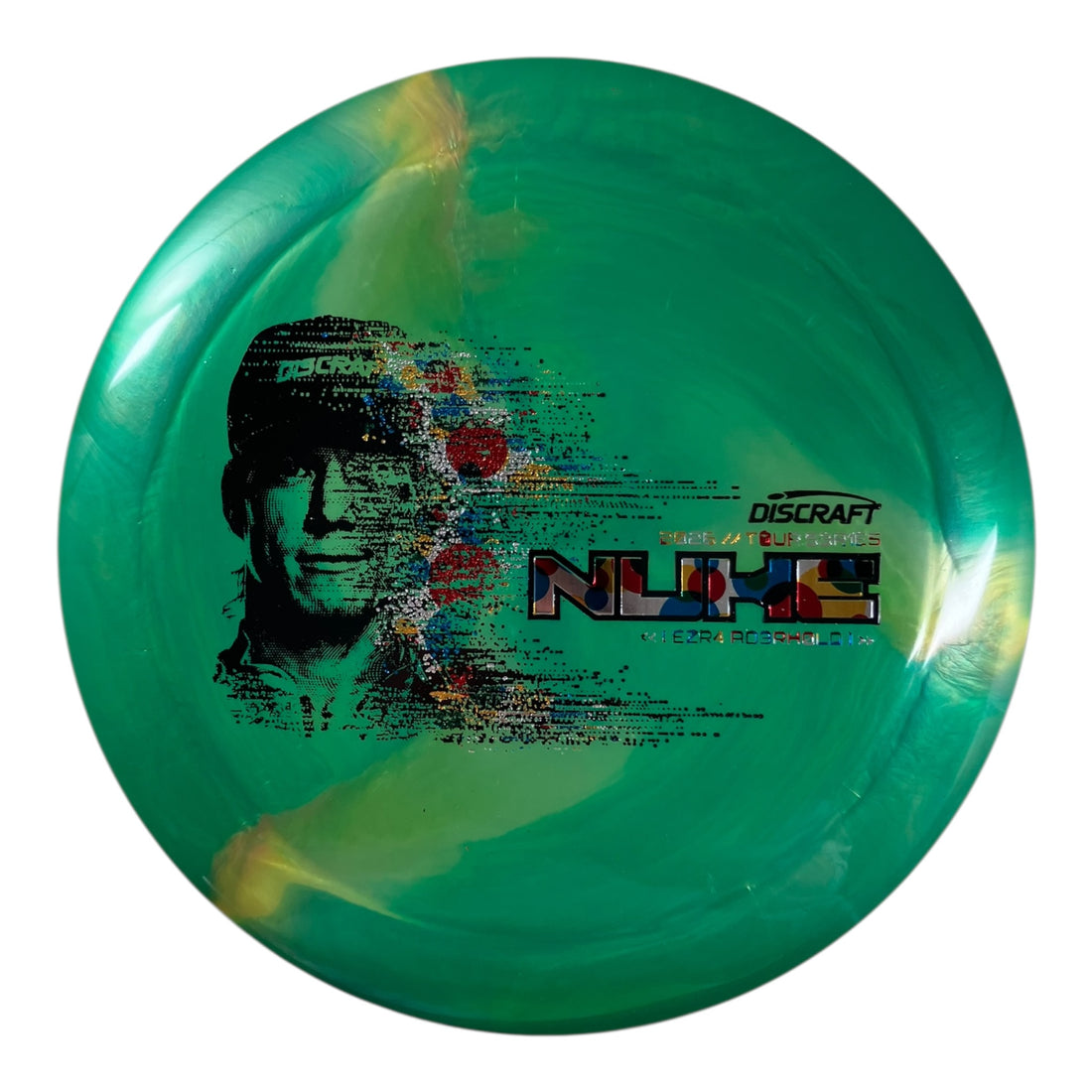 Discraft Nuke | Titanium Big Z | Green/Wonderbread 176g (Ezra Aderhold 2026 Tour Series) Disc Golf