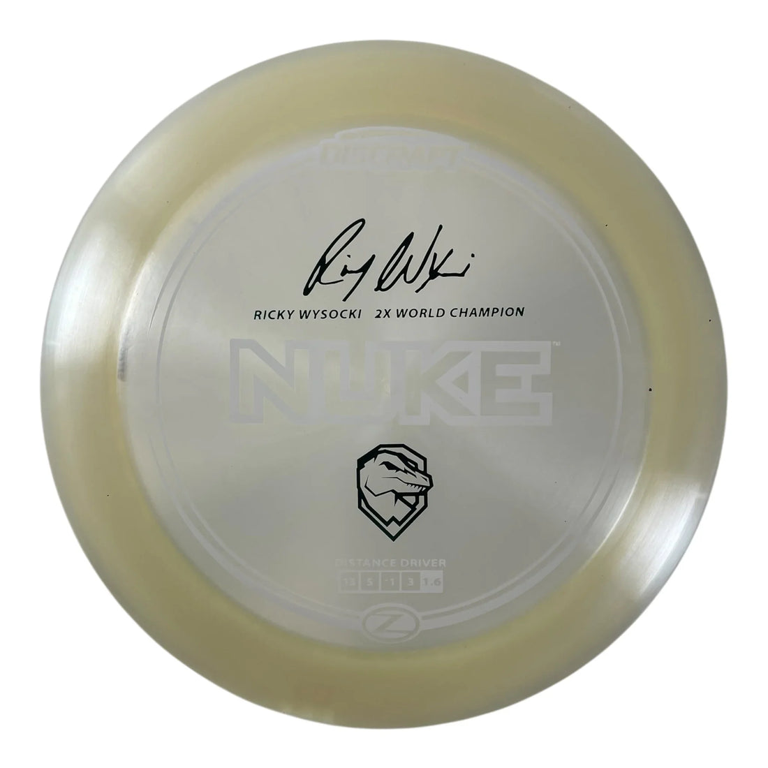Discraft Nuke | Z Line | White/White 174g (Ricky Wysocki) Disc Golf