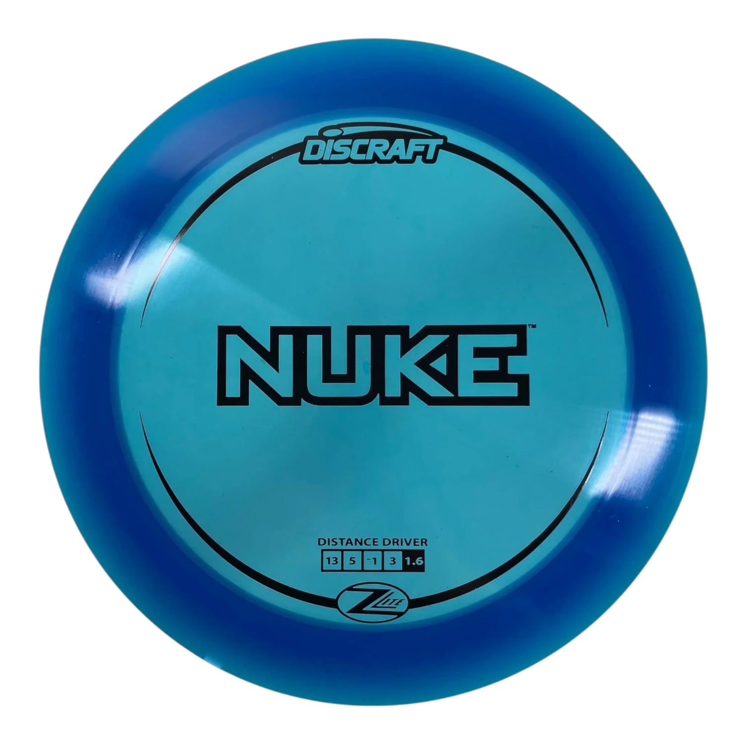 Discraft Nuke | Z Lite | Blue/Black 165g Disc Golf