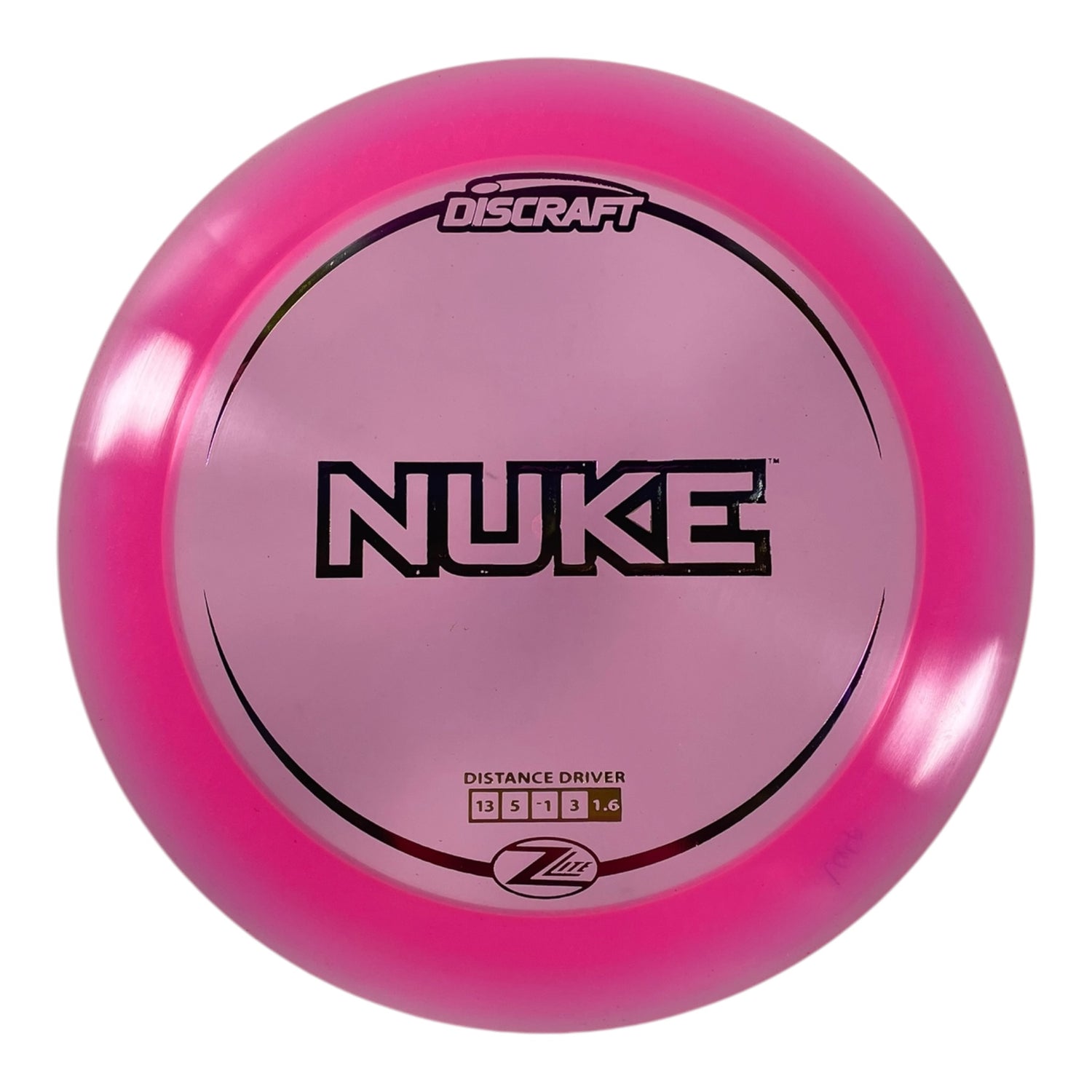 Discraft Nuke | Z Lite | Pink/Black 164g Disc Golf