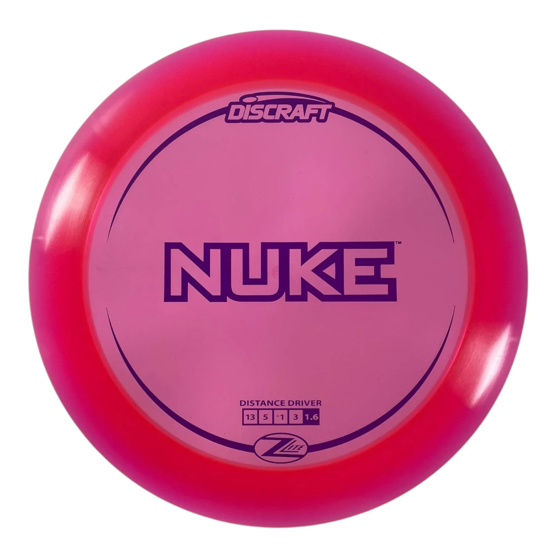 Discraft Nuke | Z Lite | Pink/Purple 166g Disc Golf