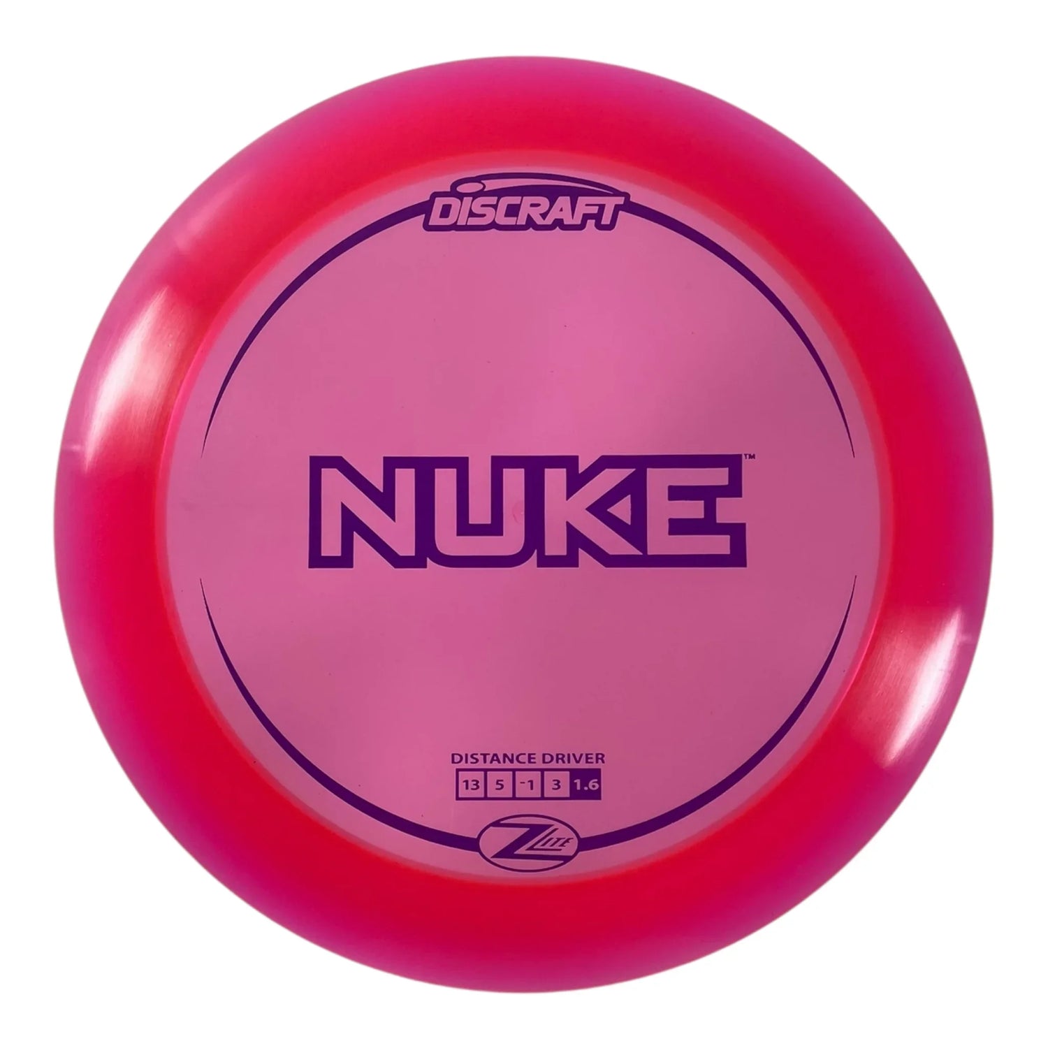 Discraft Nuke | Z Lite | Pink/Purple 166g Disc Golf