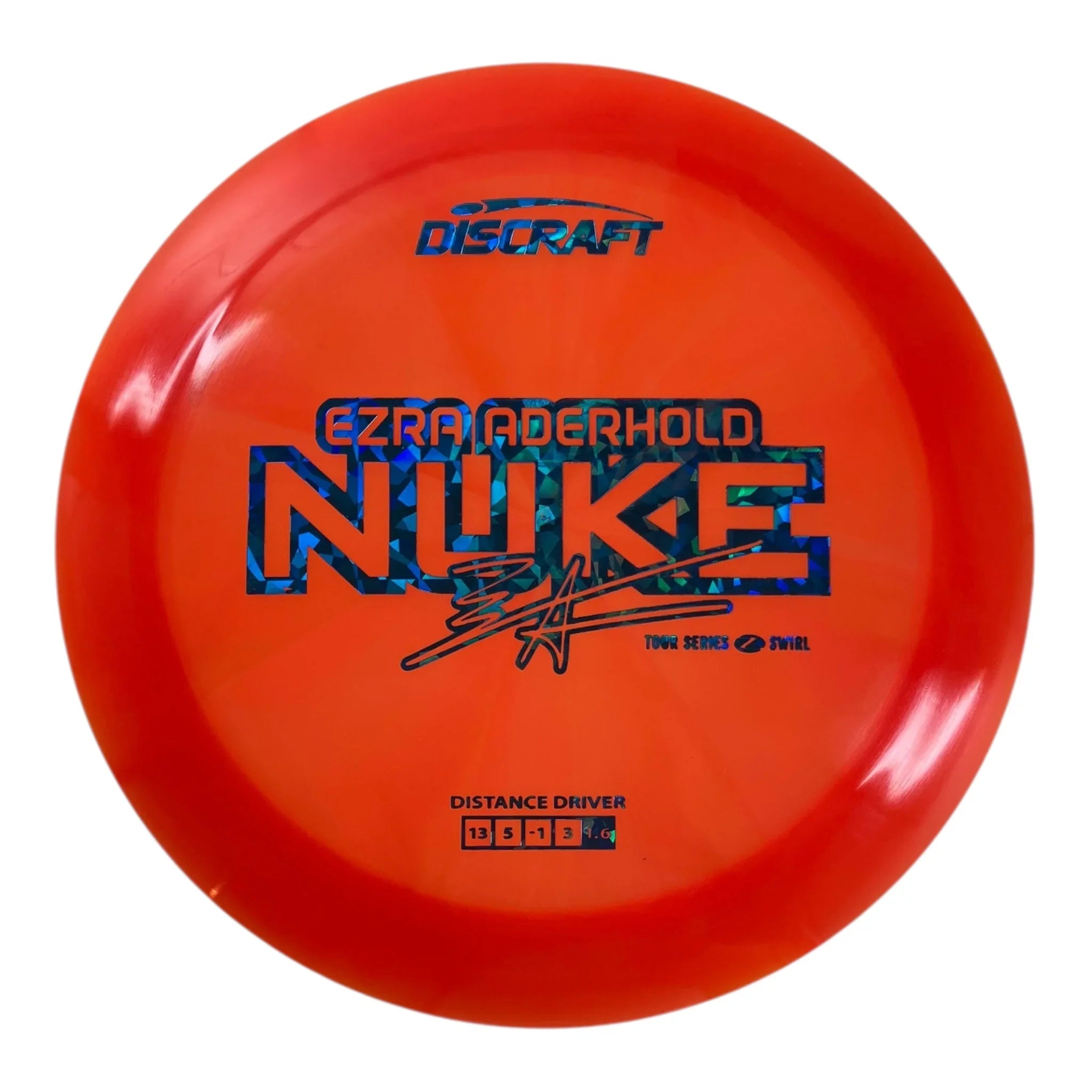 Discraft Nuke | Z Swirl | Orange/Blue 173g (Ezra Aderhold 2025 Tour Series) Disc Golf