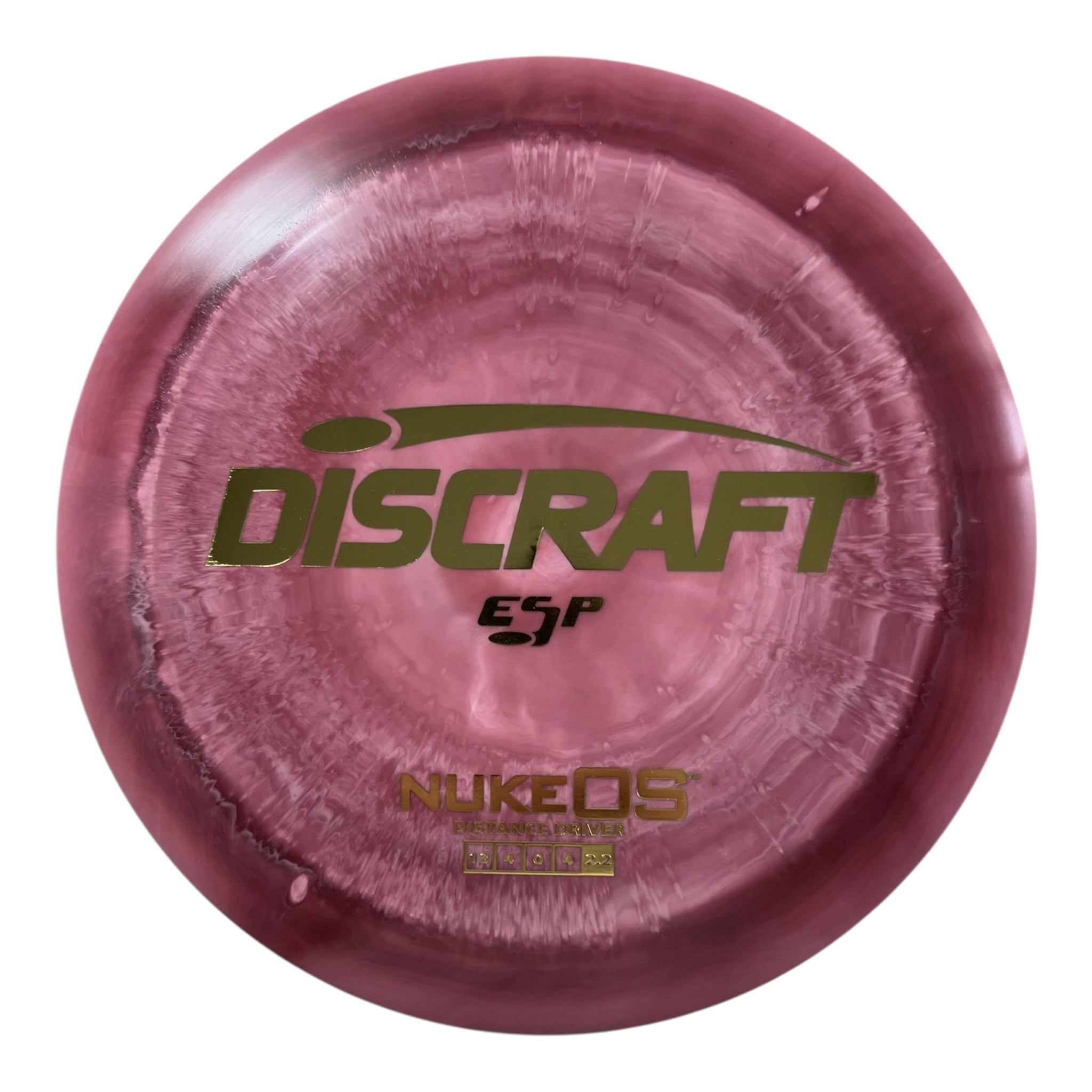 Discraft Nuke OS | ESP | Purple/Gold 174g Disc Golf